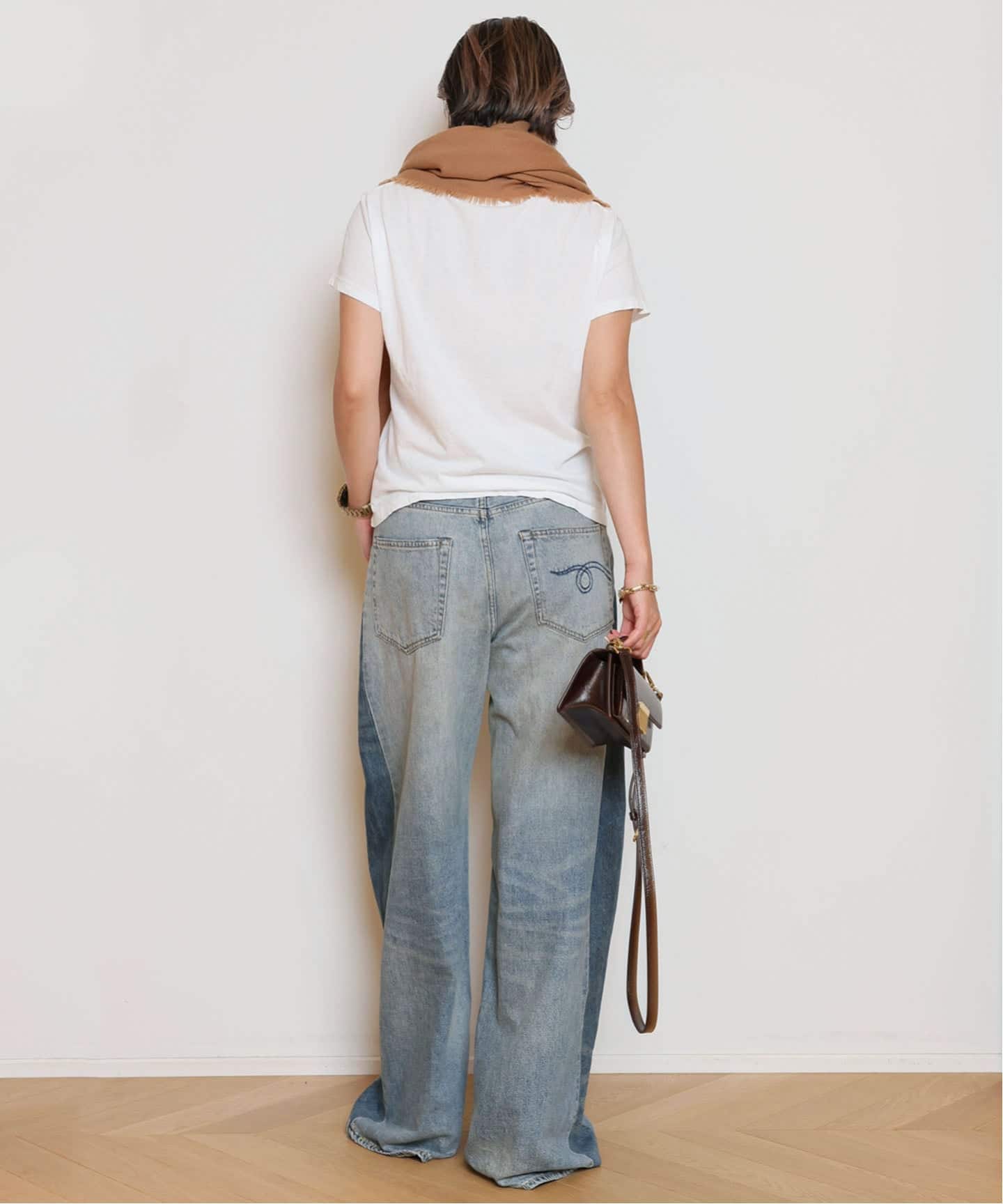 PERFECT WHITE TEE/パーフェクトホワイトティー】 Vネック Tシャツ（T