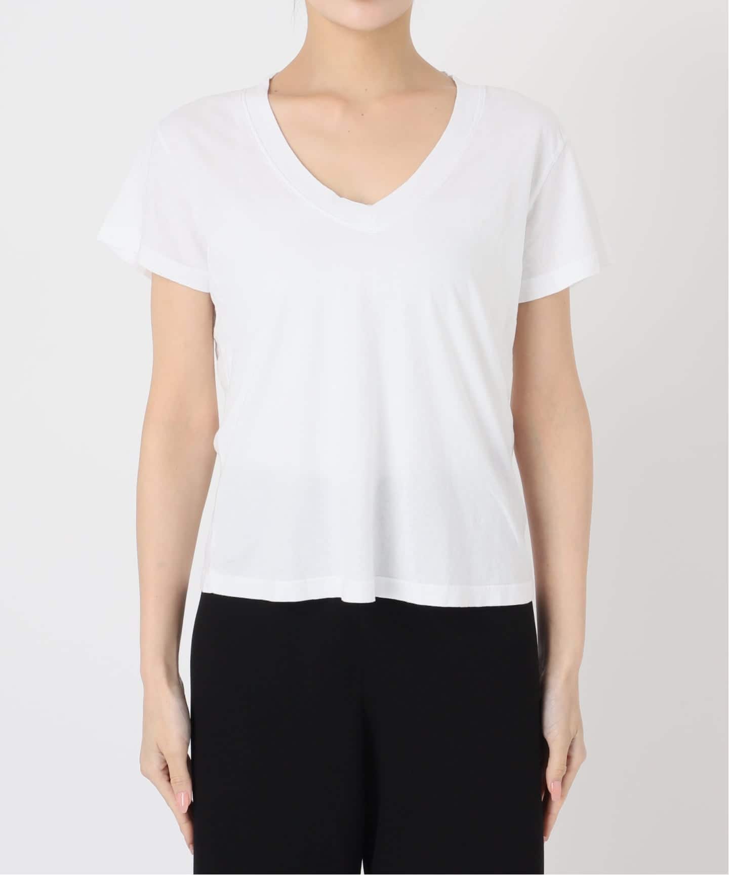 PERFECT WHITE TEE/パーフェクトホワイトティー】 Vネック T