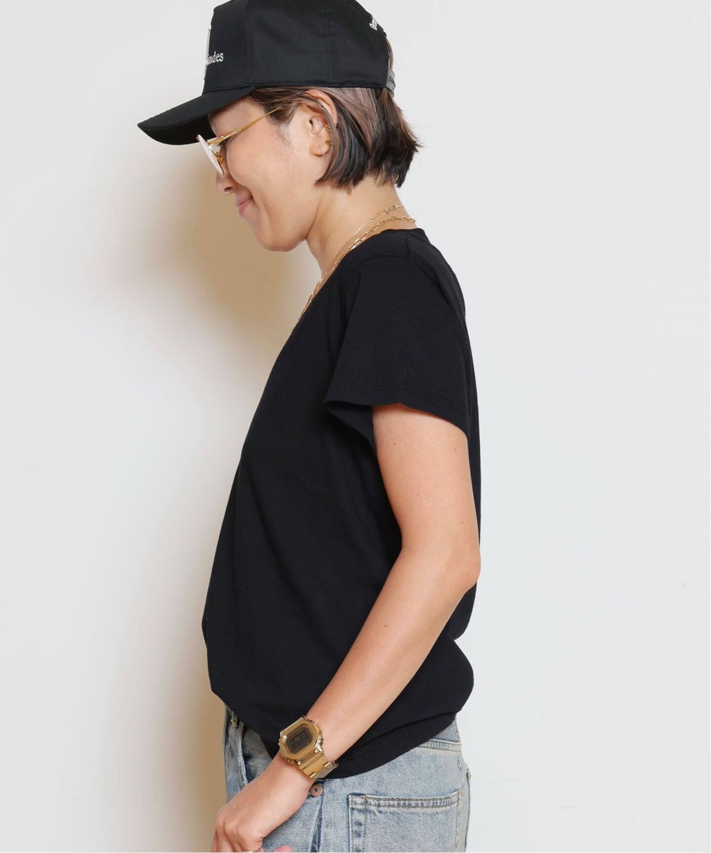 PERFECT WHITE TEE/パーフェクトホワイトティー】Vネック T