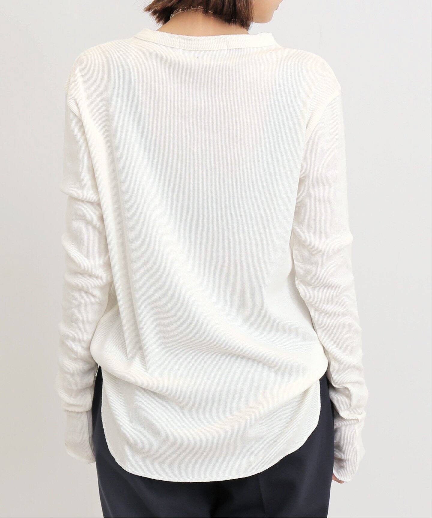 アパルトモン Rib L/S T-SH（RIB LONGSLEEVE T-SHIRT（Tシャツ  