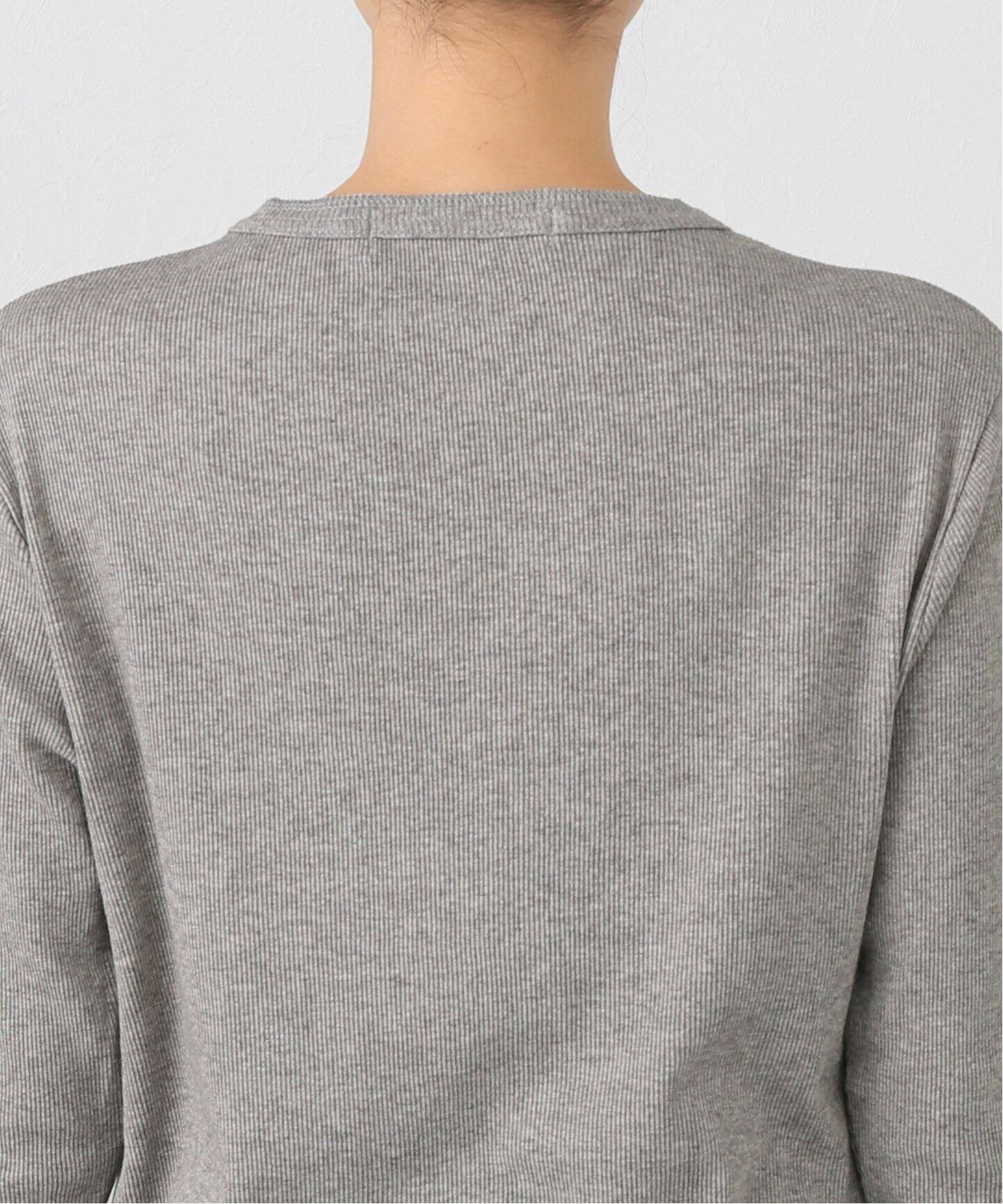 RIB LONGSLEEVE T-SHIRT（Tシャツ／カットソー）｜L