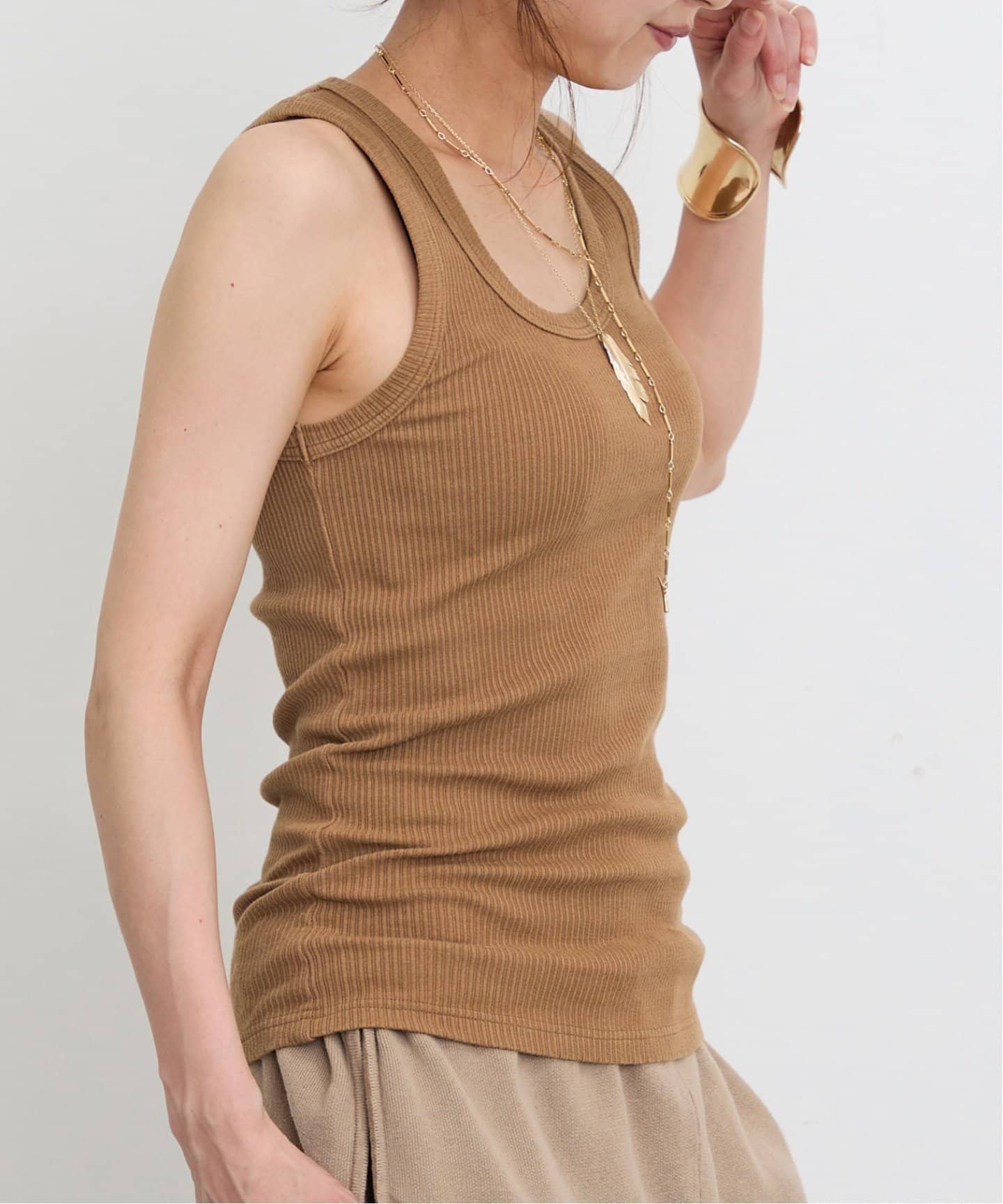 GOOD GRIEF!/グッド グリーフ】 PIGMENT DYED RIB TANK TOP