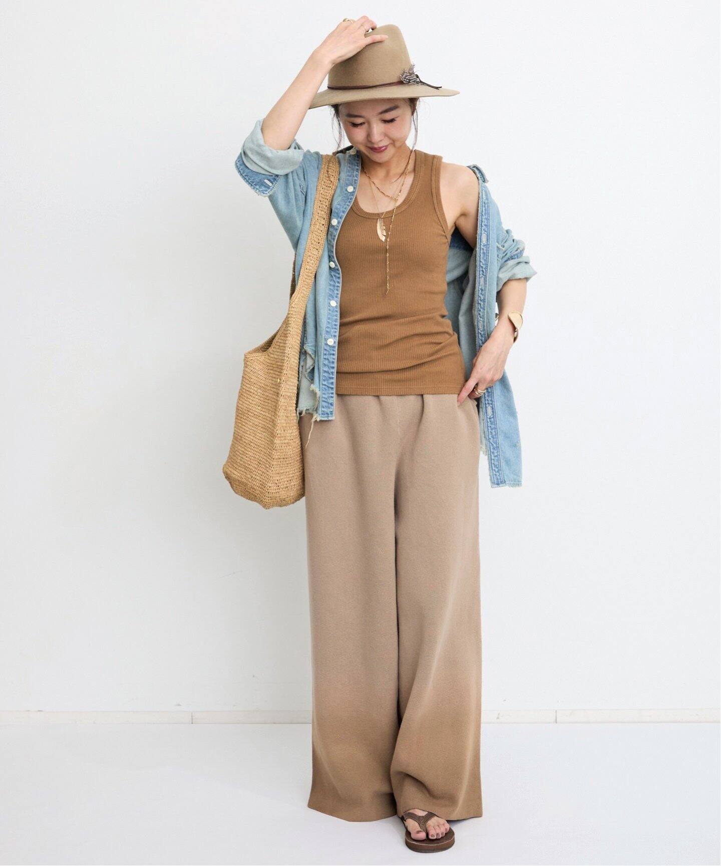 【GOOD GRIEF!/グッド グリーフ】 BORDER TANK TOP GOOD GRIEF!/グッド グリーフ】 Ramdom Rib Tank Top（タンク