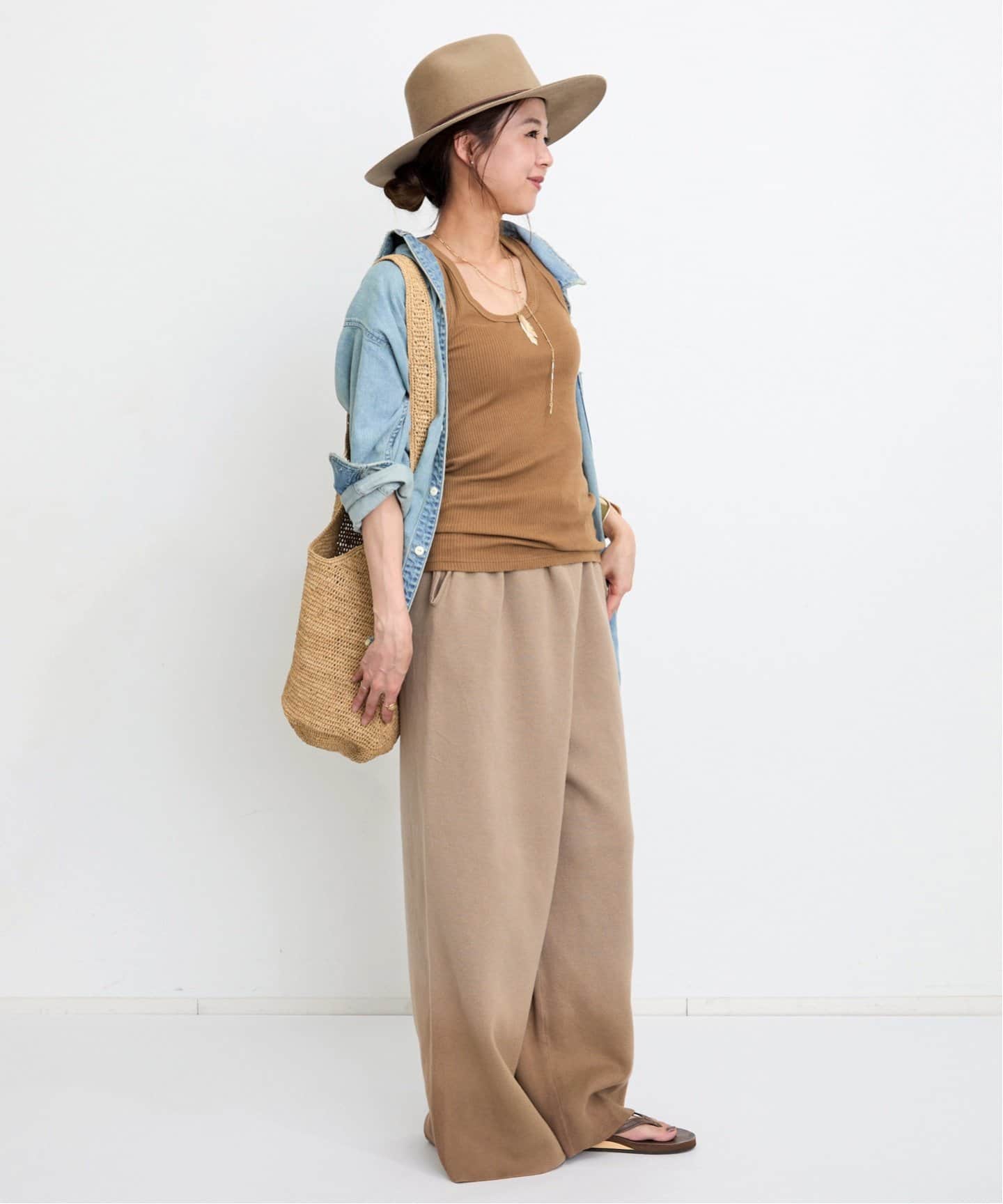 GOOD GRIEF!/グッド グリーフ】 PIGMENT DYED RIB TANK TOP