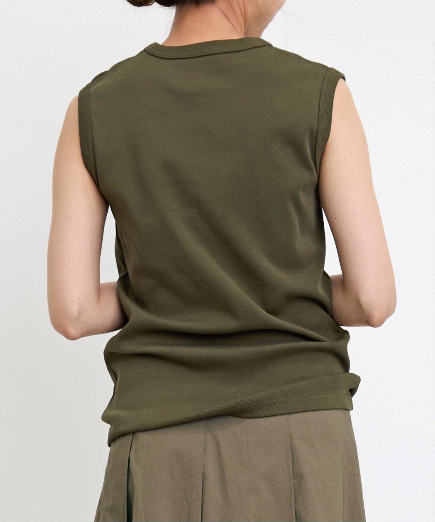 GOOD GRIEF!/グッド グリーフ】 CREW NECK NO SLEEVE TOP（その他
