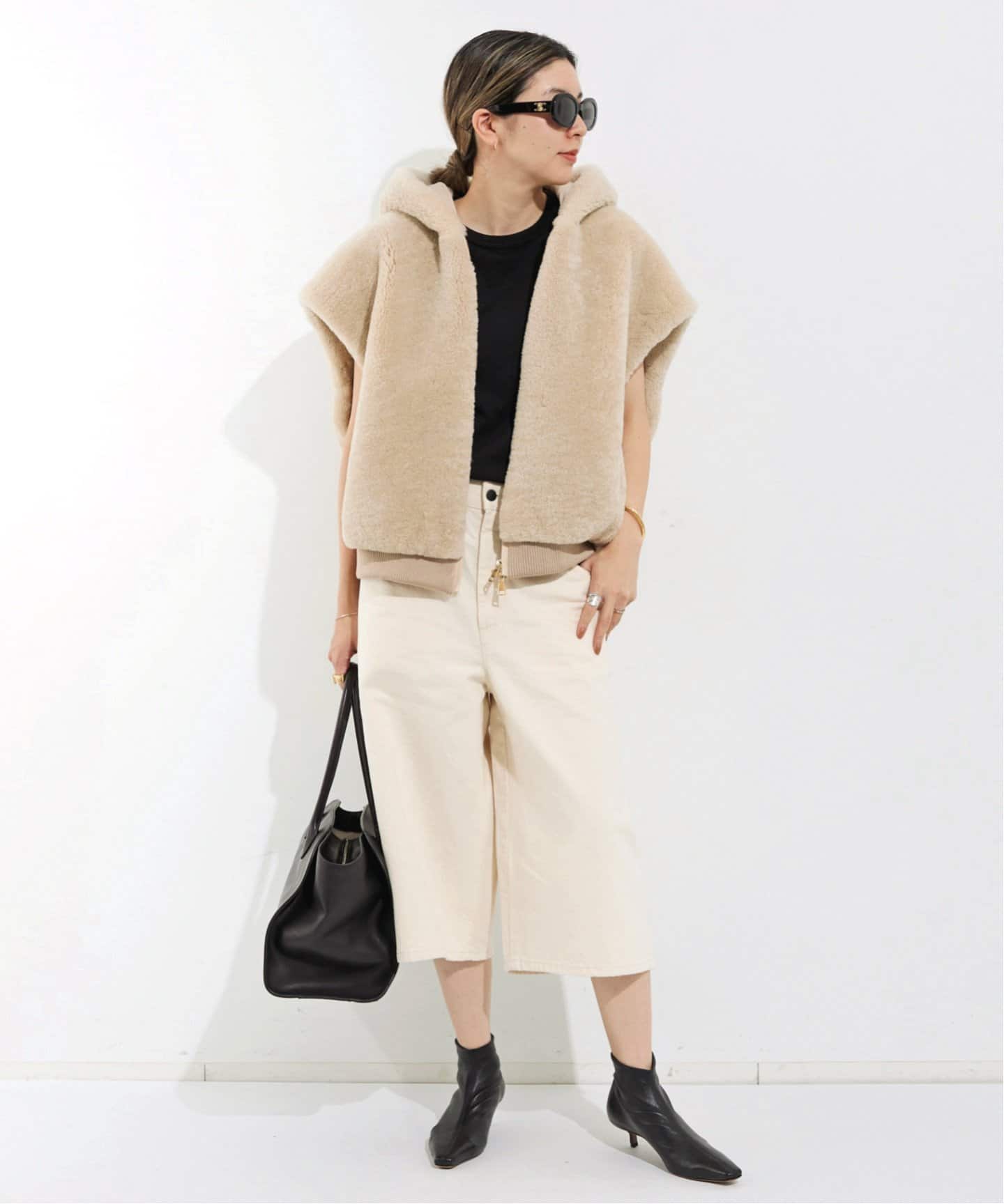 GOOD GRIEF!/グッド グリーフ】 CREW NECK NO SLEEVE TOP