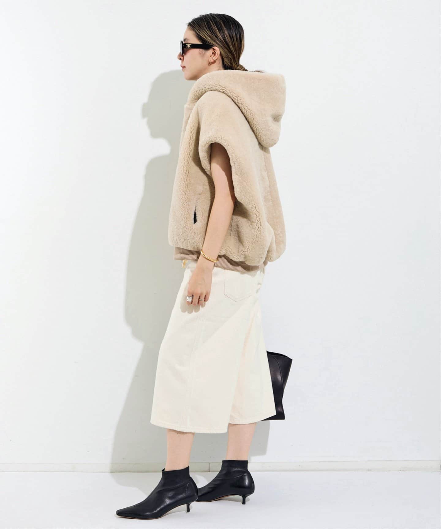 GOOD GRIEF! アパルトモン ニットオールインワン グッドグリーフ GOOD GRIEF!/グッド グリーフ】 CREW NECK NO SLEEVE TOP