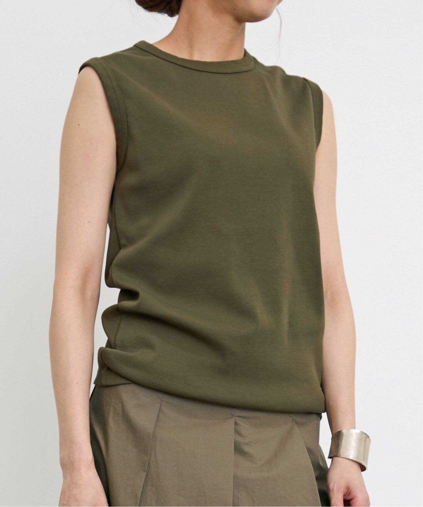 GOOD GRIEF!/グッド グリーフ】 CREW NECK NO SLEEVE TOP（その他 