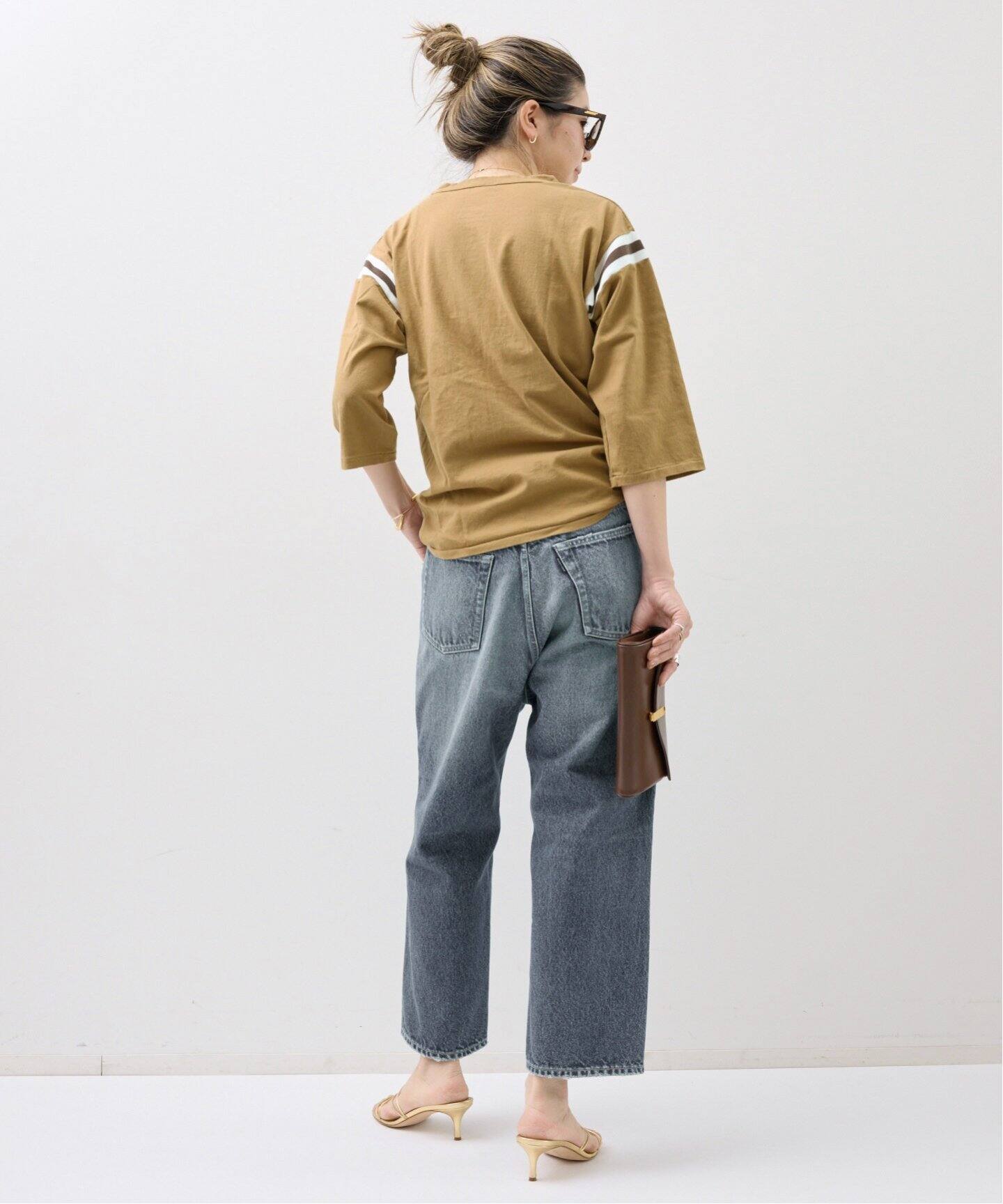 STAMMBAUM】Football Tee（Tシャツ／カットソー）｜L
