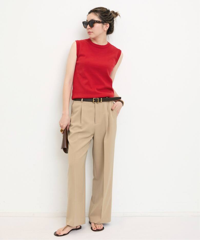 GOODGRIEF!/グッド グリーフ】CREW NECK NO SLEEVE TOP（その他 