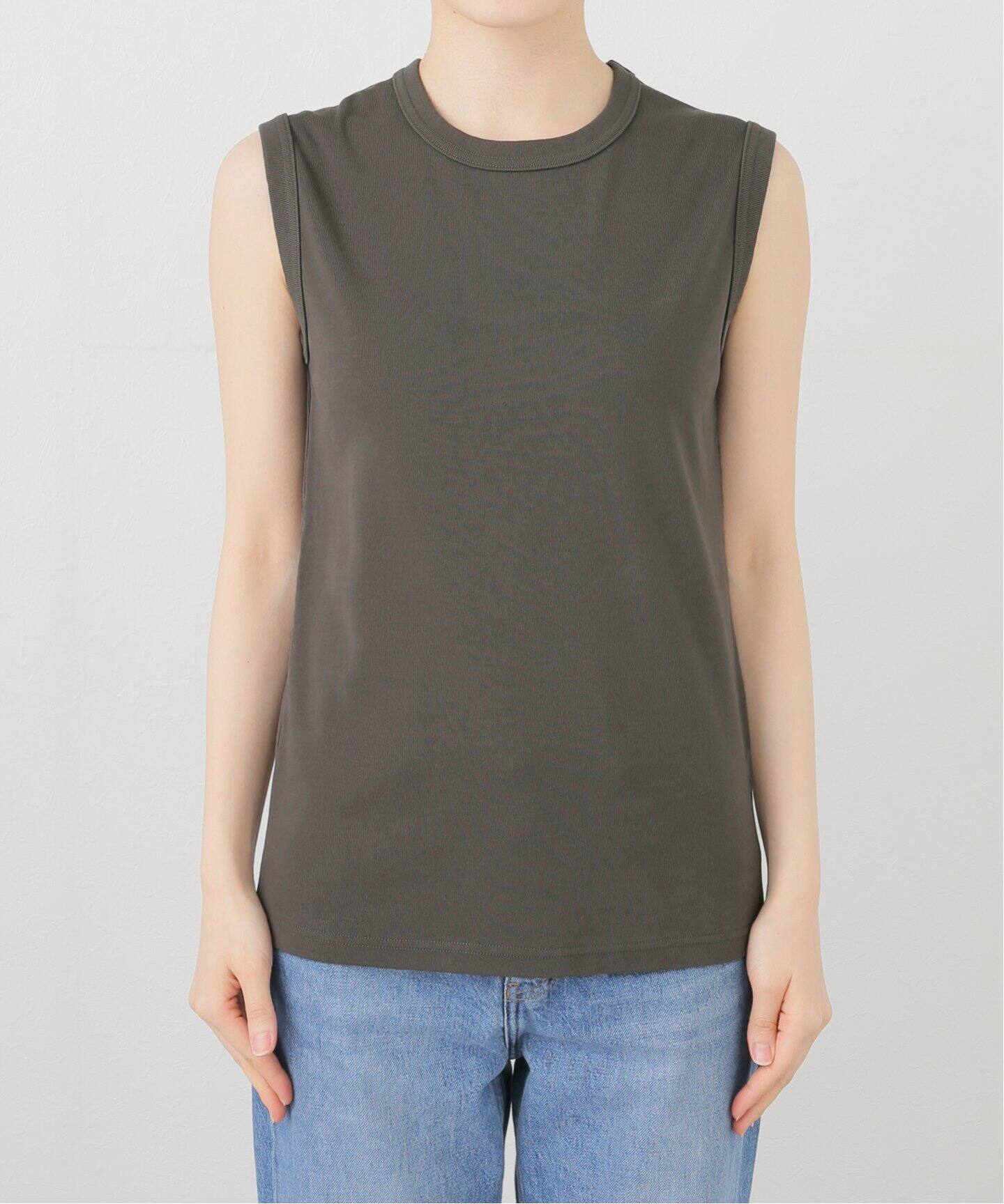 GOODGRIEF!/グッド グリーフ】CREW NECK NO SLEEVE TOP（その他 