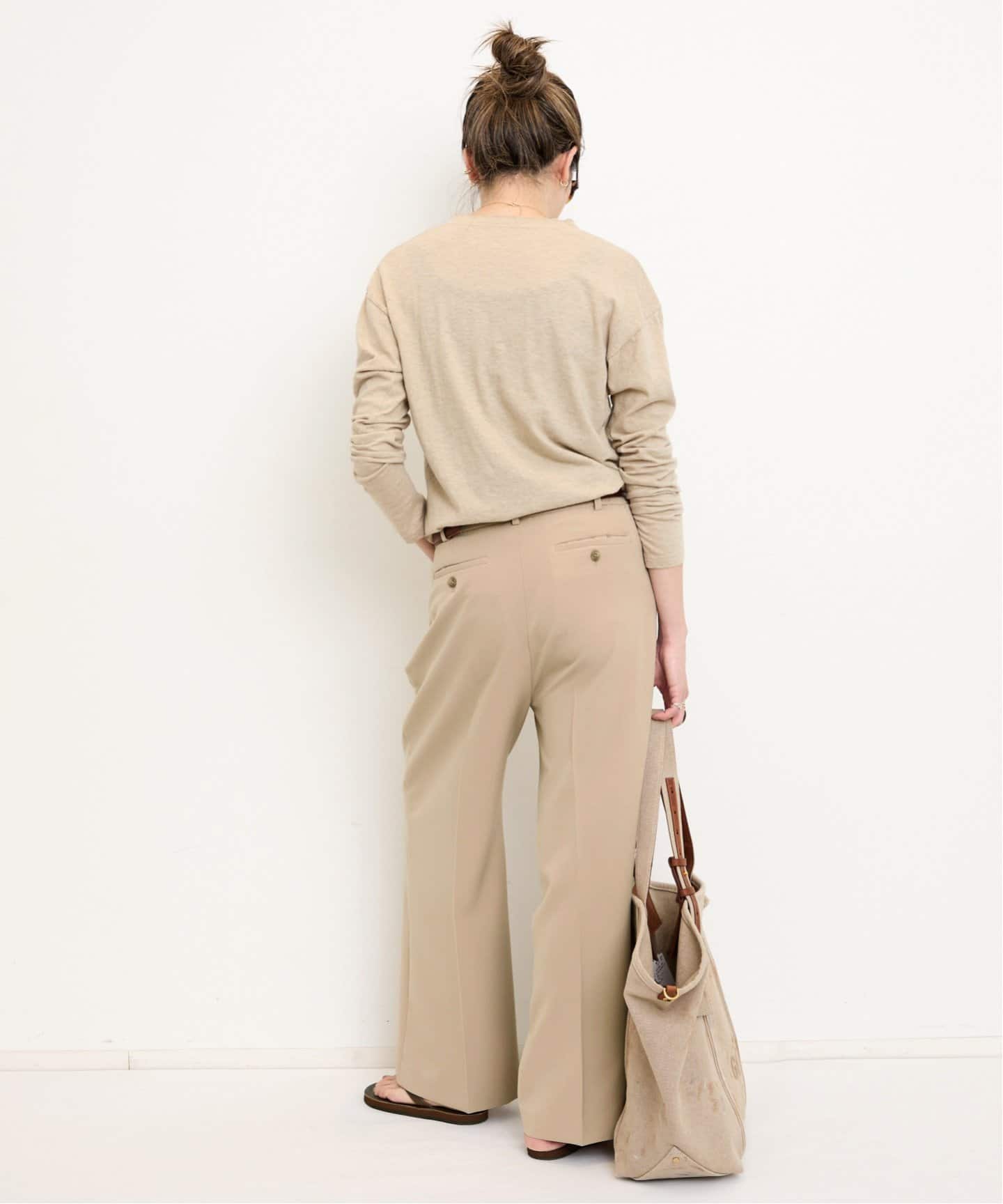 GOODGRIEF!/グッド グリーフ】 ROUGH-COT HENLEY NECK TOP（Tシャツ