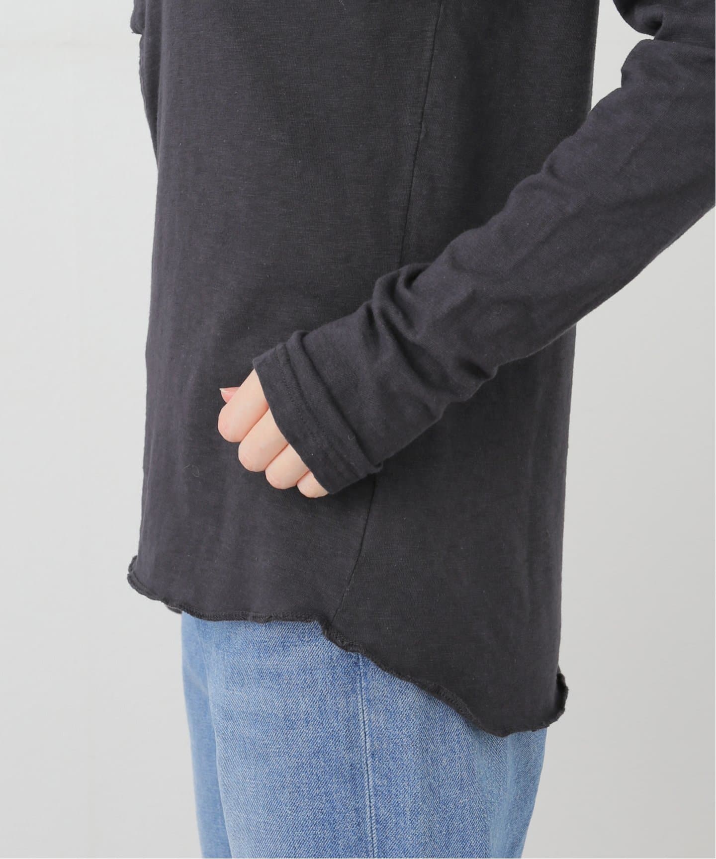 グッド グリーフ ROUGH-COT HENLEY NECK TOP　ヘンリー GOODGRIEF!/グッド グリーフ】 ROUGH-COT HENLEY NECK TOP（T