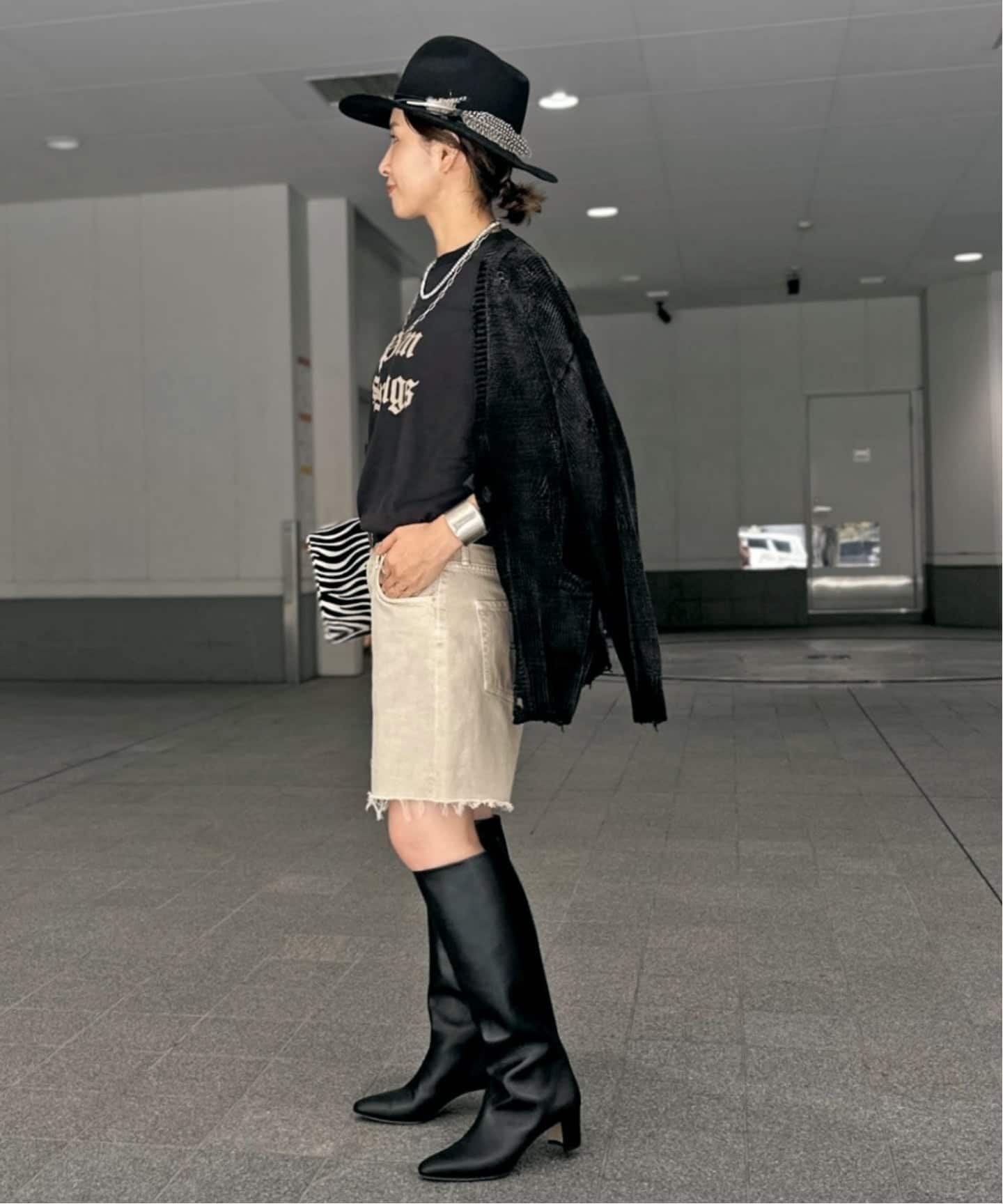 23SS アパルトモン GOOD GRIEF I LINE SKIRT 23SS アパルトモン GOOD GRIEF I LINE SKIRT