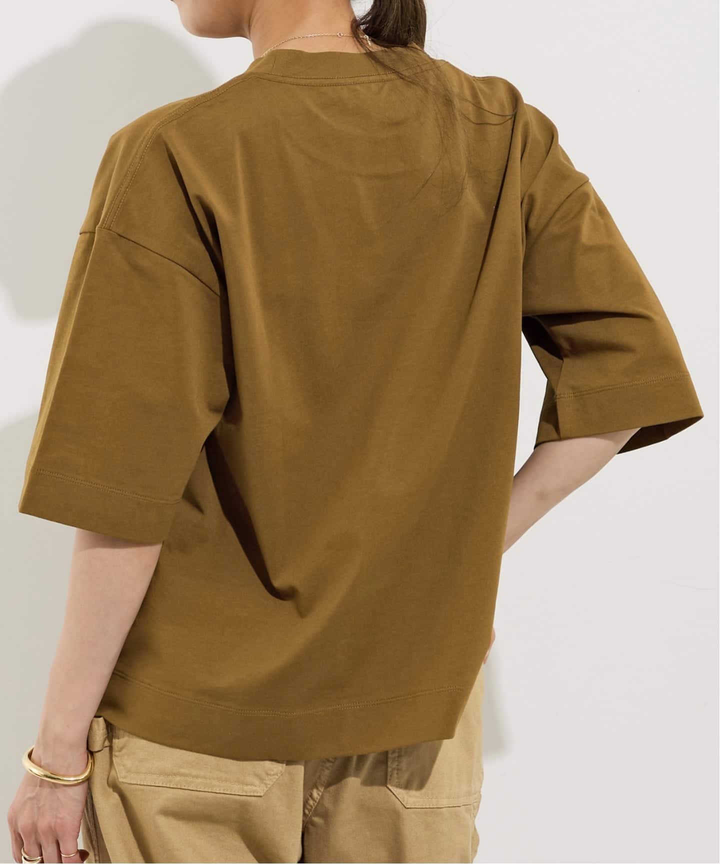 L'Appartement Tシャツ ブラウン L'Appartement DEUXIEME CLASSE（Tシャツ(半袖/袖なし)）の