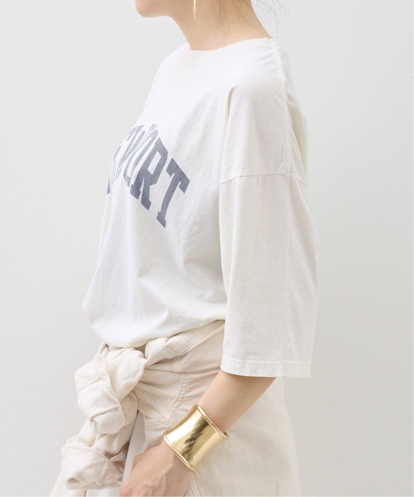 REMI RELIEF/レミ レリーフ】 NEWPORT 7ブソデ T-SHIRT（Tシャツ