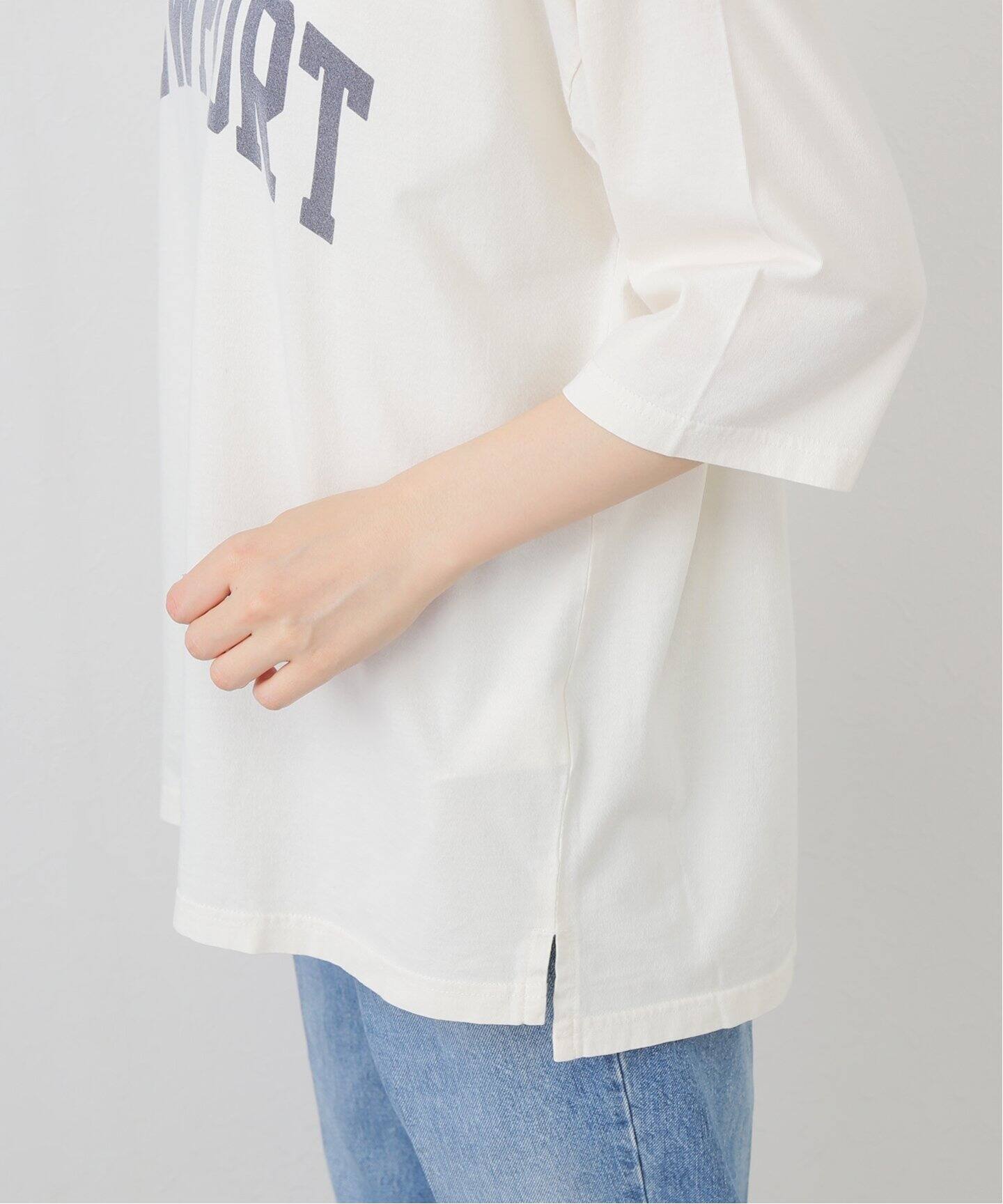 トップス REMI RELIEF NEWPORT RAGLAN TEE REMI RELIEF/レミ レリーフ】 NEWPORT 7ブソデ T-SHIRT（Tシャツ