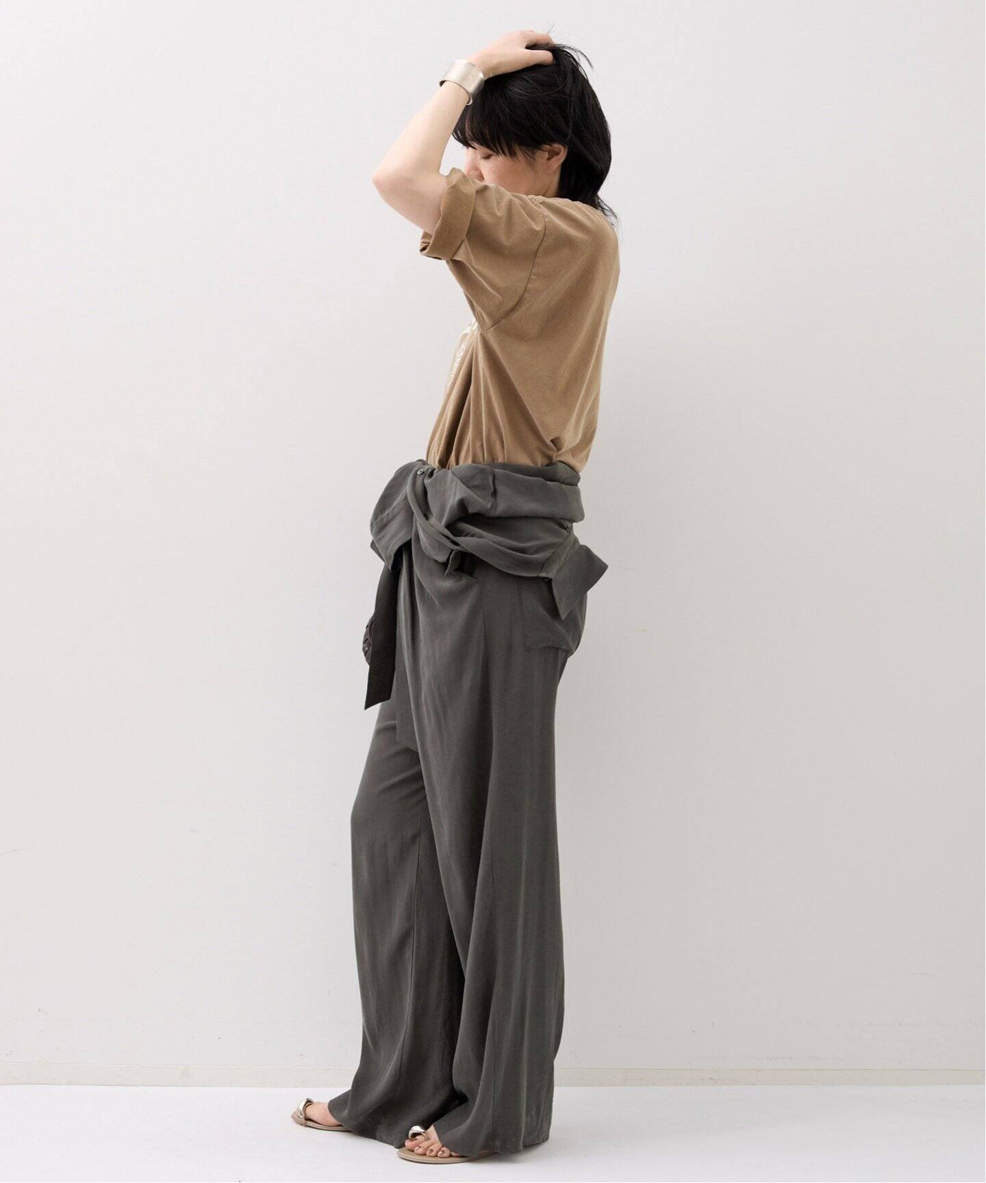 L'Appartement REMI RELIEF GODAHL 7ブソデ T REMI RELIEF/レミ レリーフ】 GODAHL 7ブソデ T-SHIRT（Tシャツ
