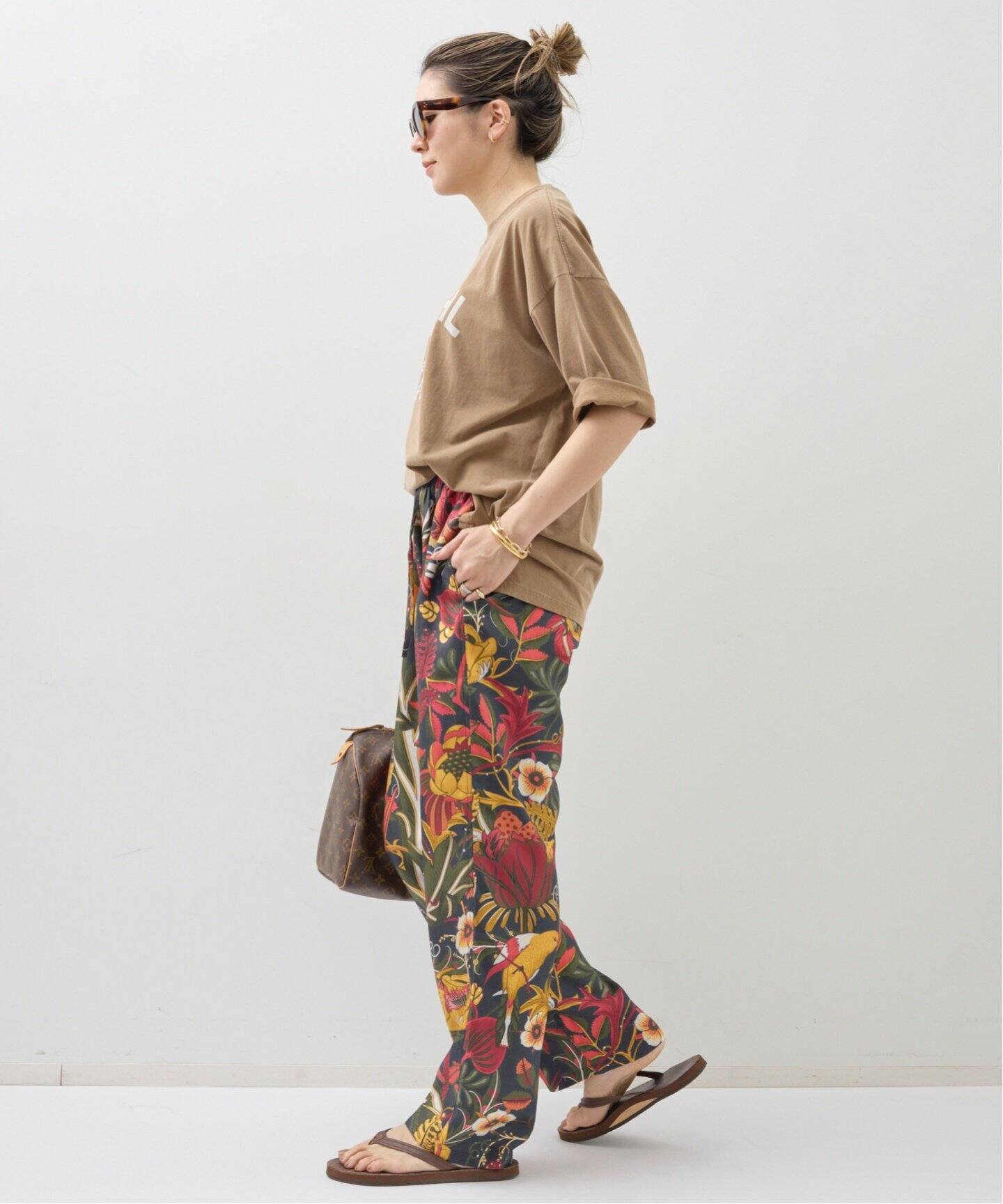 REMI RELIEF/レミ レリーフ】 GODAHL 7ブソデ T-SHIRT（Tシャツ