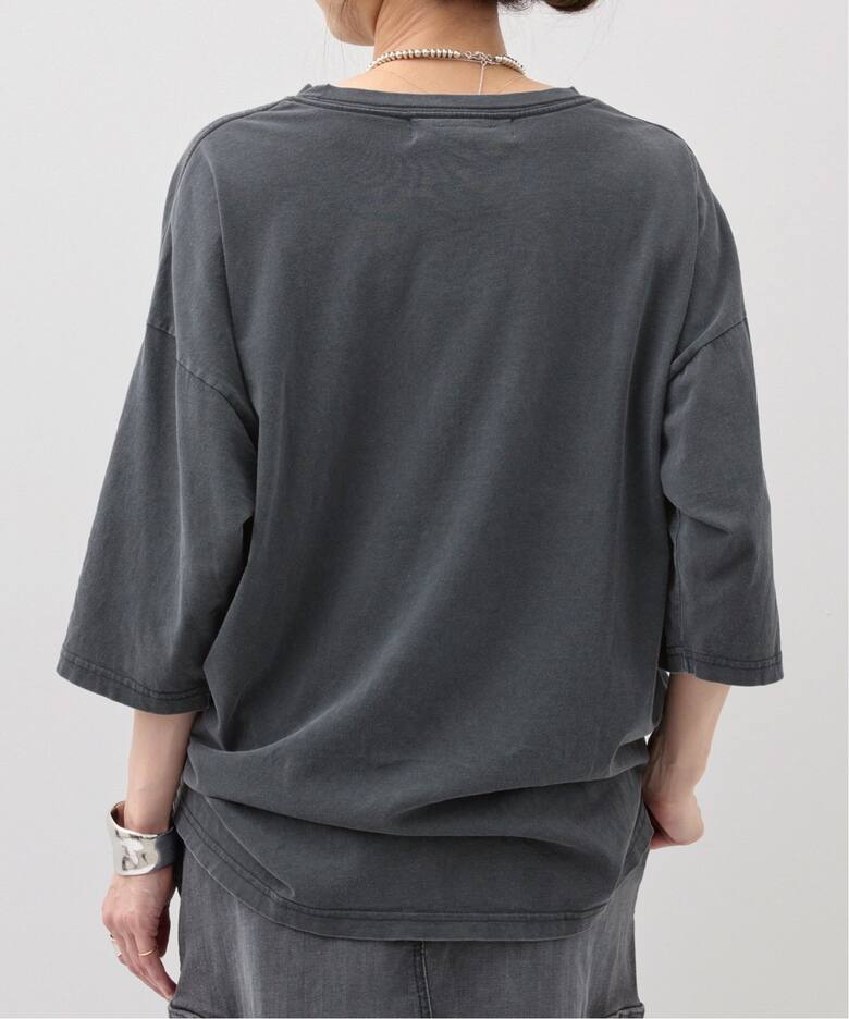 REMI RELIEF/レミ レリーフ】 NORTHVIEW 7ブソデ T-SHIRT（Tシャツ  