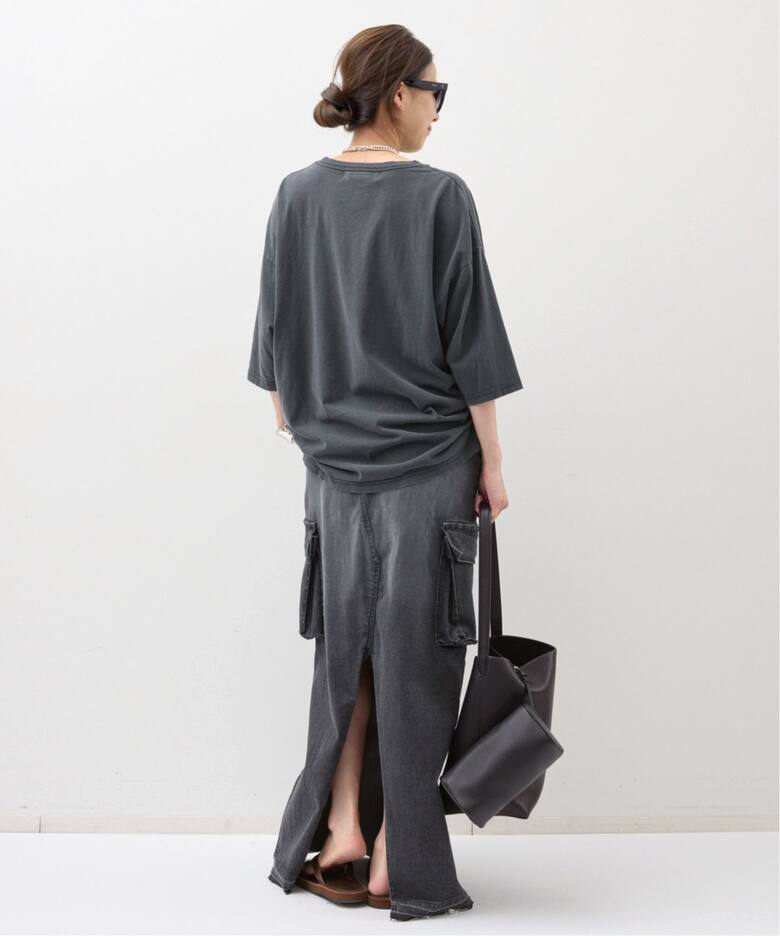 REMI RELIEF/レミ レリーフ】 NORTHVIEW 7ブソデ T-SHIRT（Tシャツ  