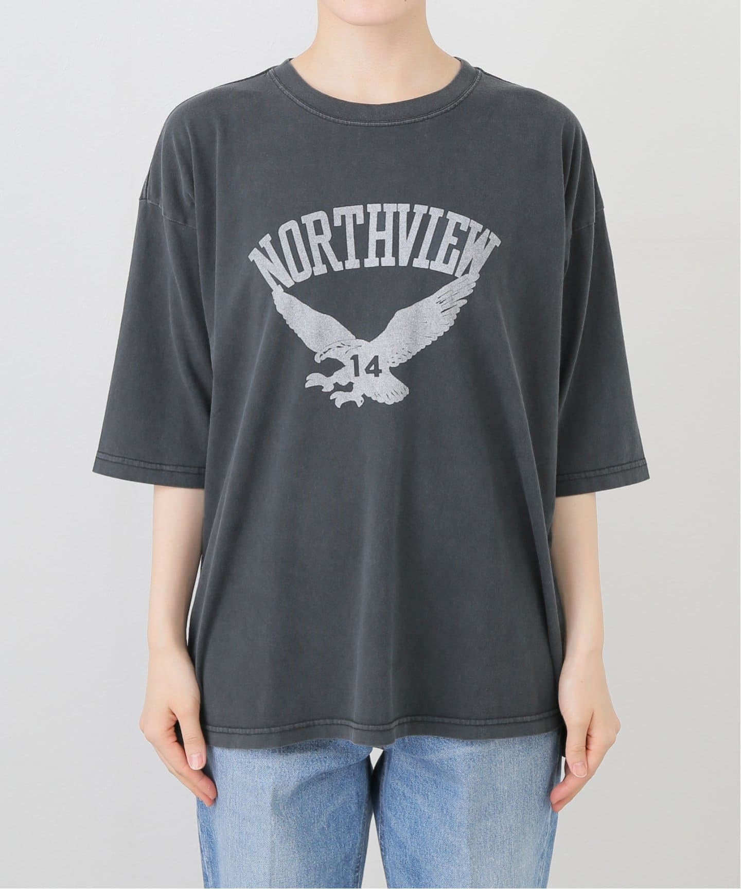 クラシック REMI T-SHIRT（T 7ブソデ NORTHVIEW レリーフ】 RELIEF/レミ トップス