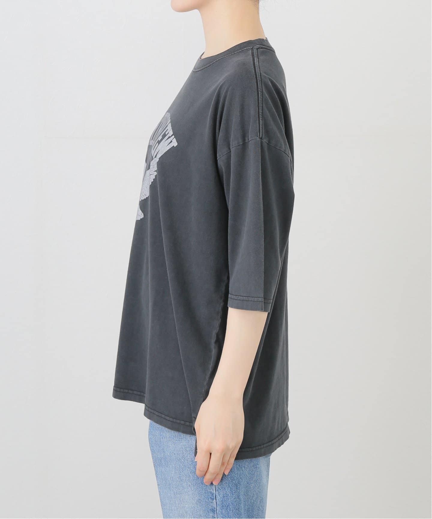 REMI RELIEF/レミ レリーフ】 NORTHVIEW 7ブソデ T-SHIRT（T
