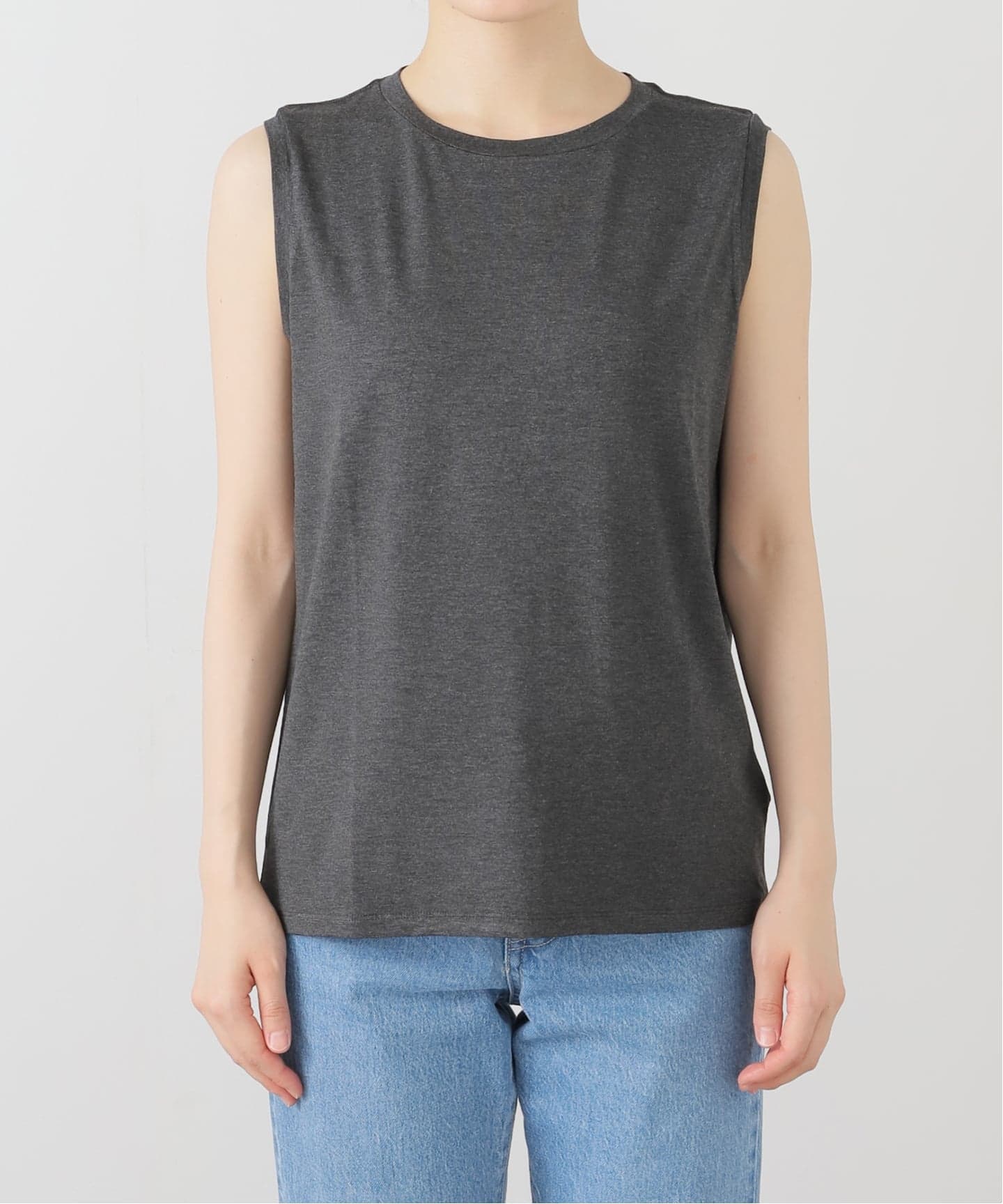 ★新品★アパルトモン　Washable Silk Tank Top Soft Stretch Rib Tank Top（タンクトップ）｜L'Appartement