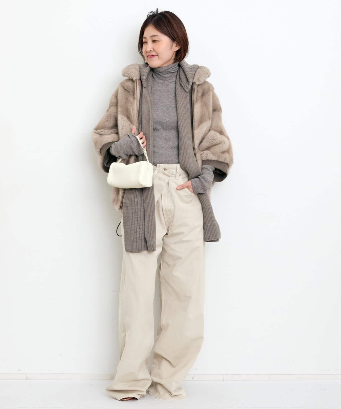 Yak/Cotton RIB TURTLE NECK（Tシャツ／カットソー）｜L'Appartement