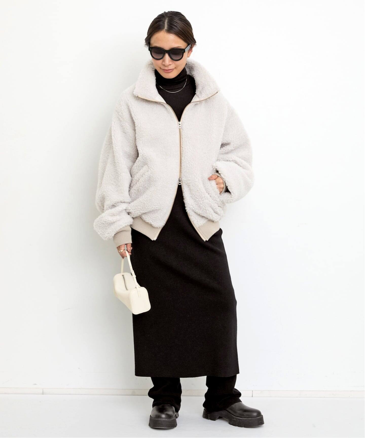 Yak/Cotton RIB TURTLE NECK（Tシャツ／カットソー）｜L'Appartement