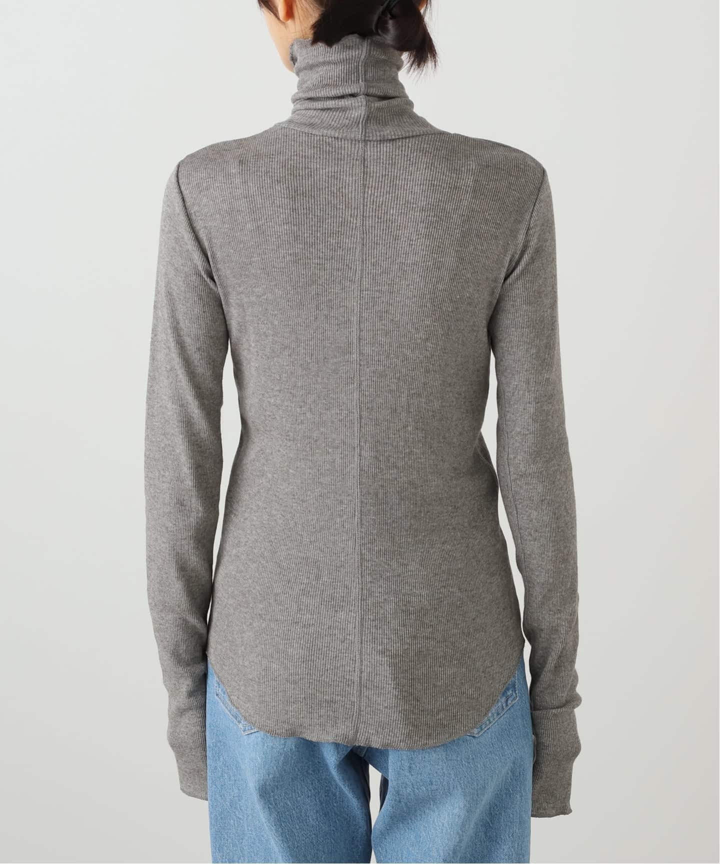 Yak/Cotton RIB TURTLE NECK（Tシャツ／カットソー）｜L'Appartement