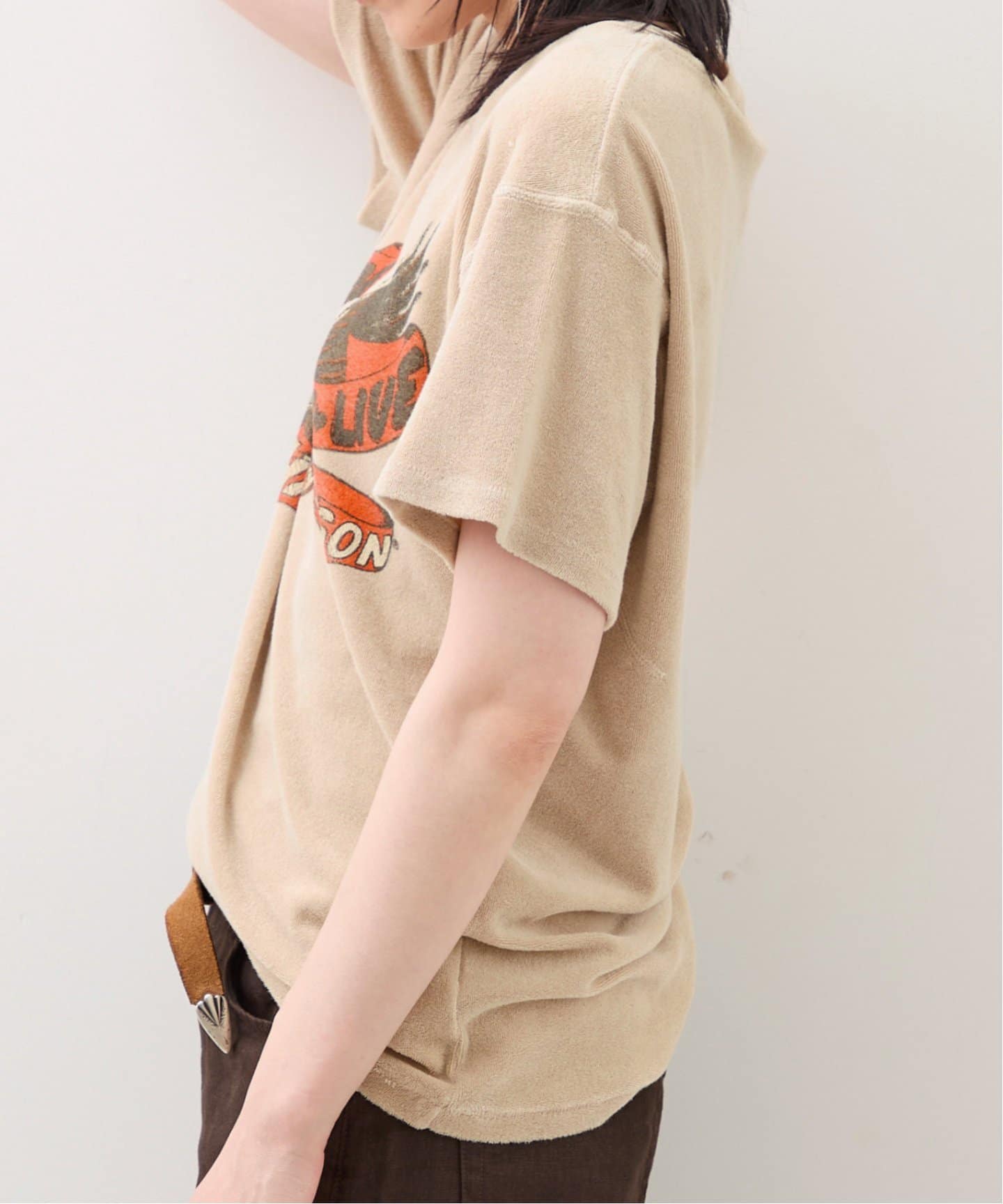 MADE WORN/メイド ウォン】 Harley Tee(90s Fit)（Tシャツ
