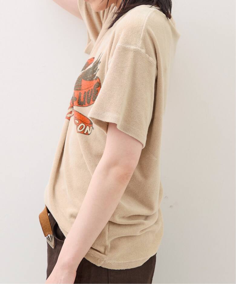 MADE WORN/メイド ウォン】 Harley Tee(90s Fit)（Tシャツ／カットソー