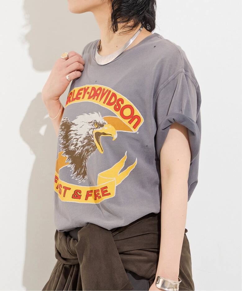MADE WORN/メイド ウォン】 Harley Davidson Tee(90s Fit)（Tシャツ  