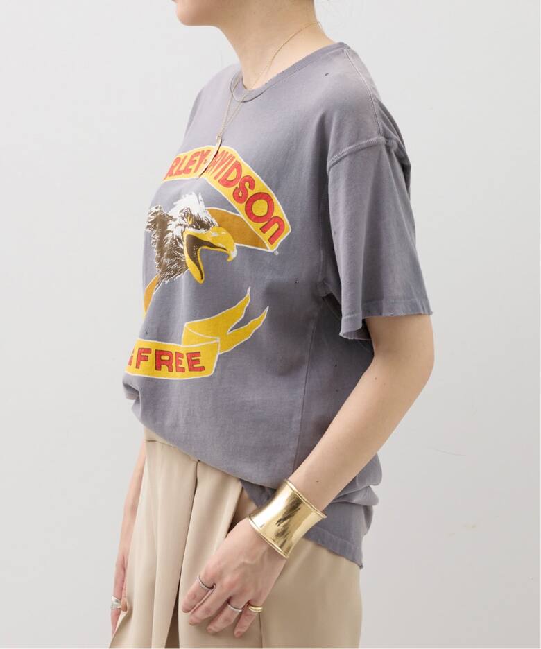 MADE WORN/メイド ウォン】 Harley Davidson Tee(90s Fit)（Tシャツ 