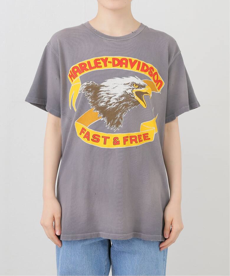 MADE WORN/メイド ウォン】 Harley Davidson Tee(90s Fit)（Tシャツ 