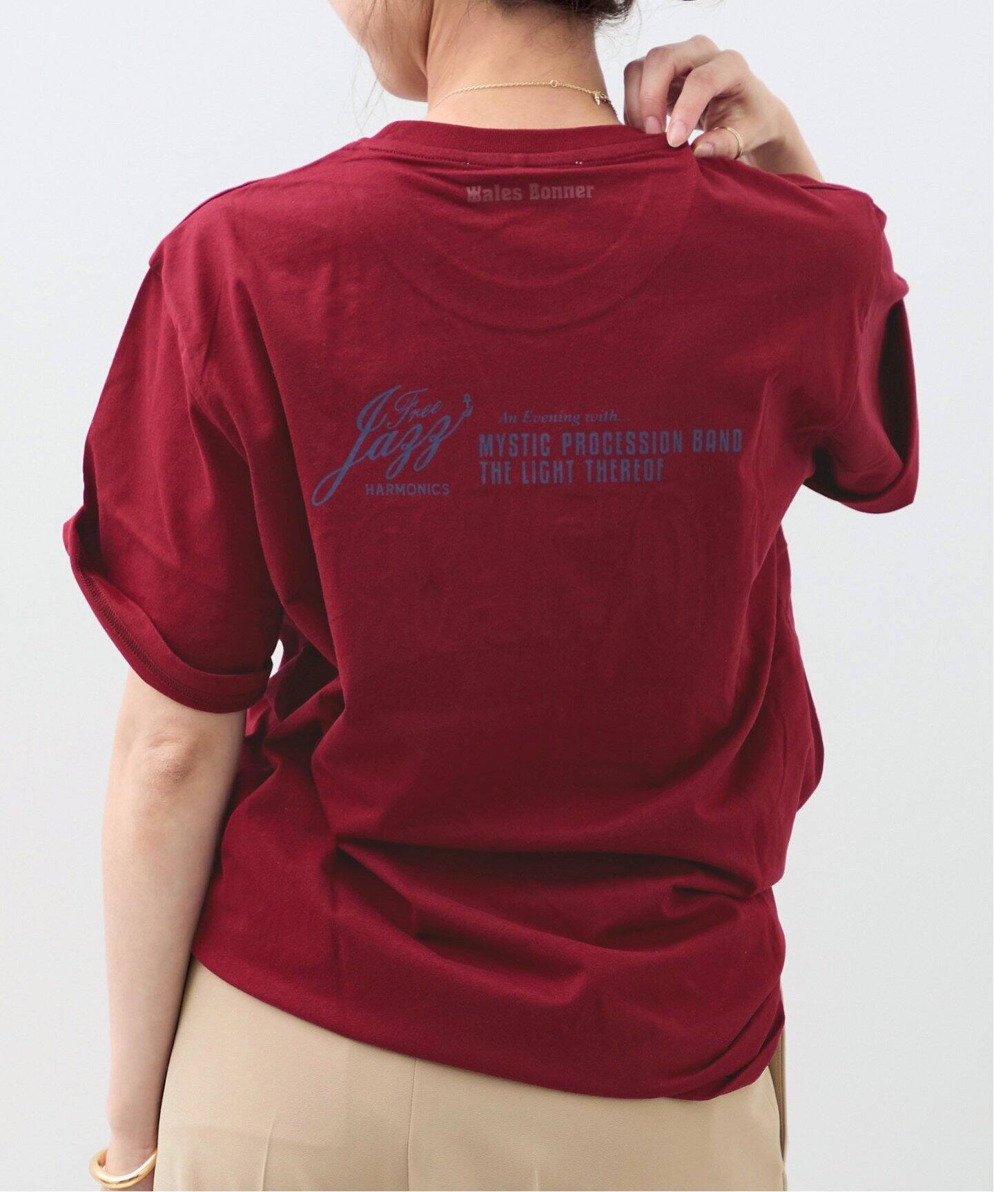 WALES BONNER/ウェールズ ボナー】 HOWARD TSHIRT（Tシャツ 