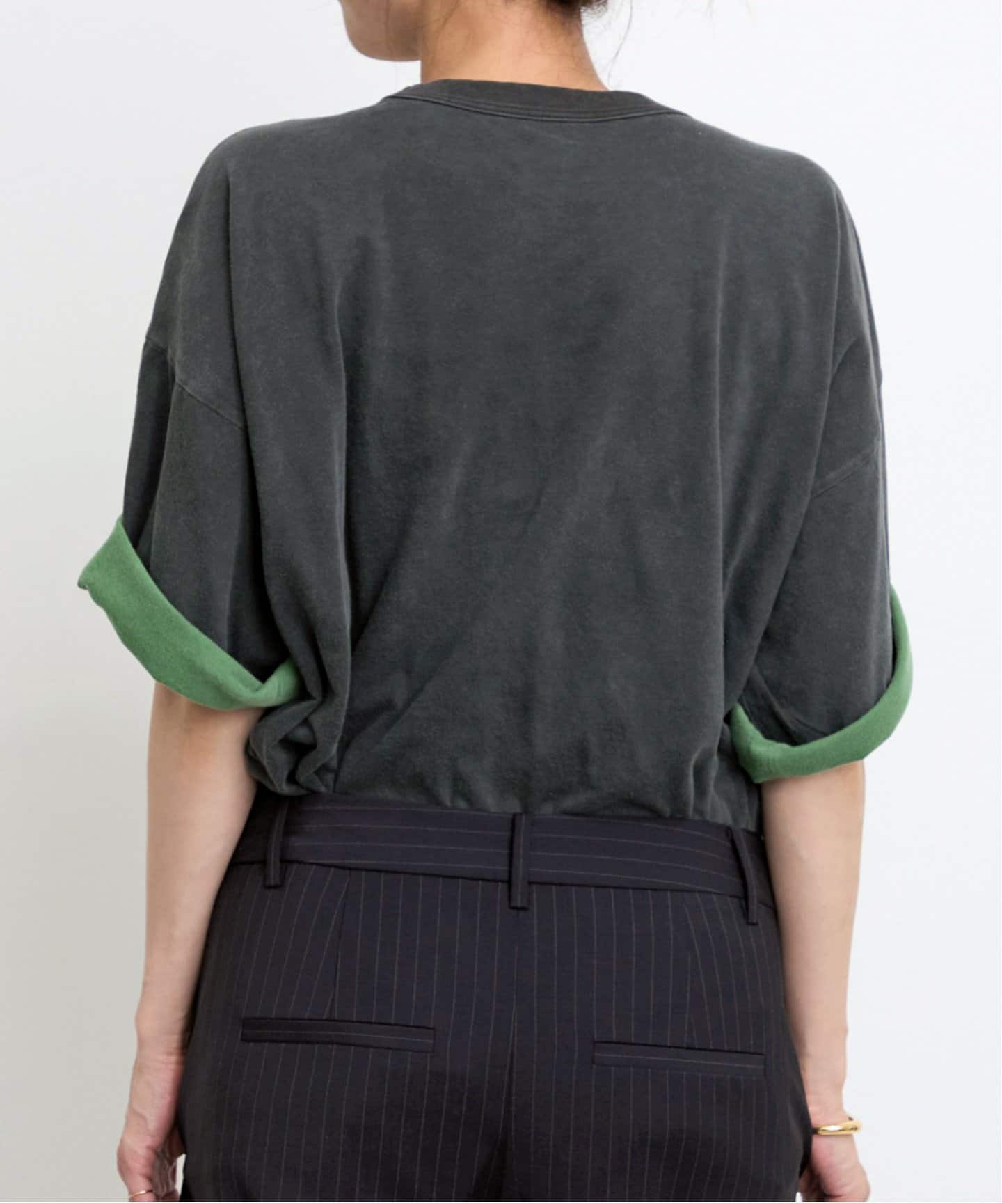 REMI RELIEF/レミ レリーフ】 Reversible T shirt（Tシャツ