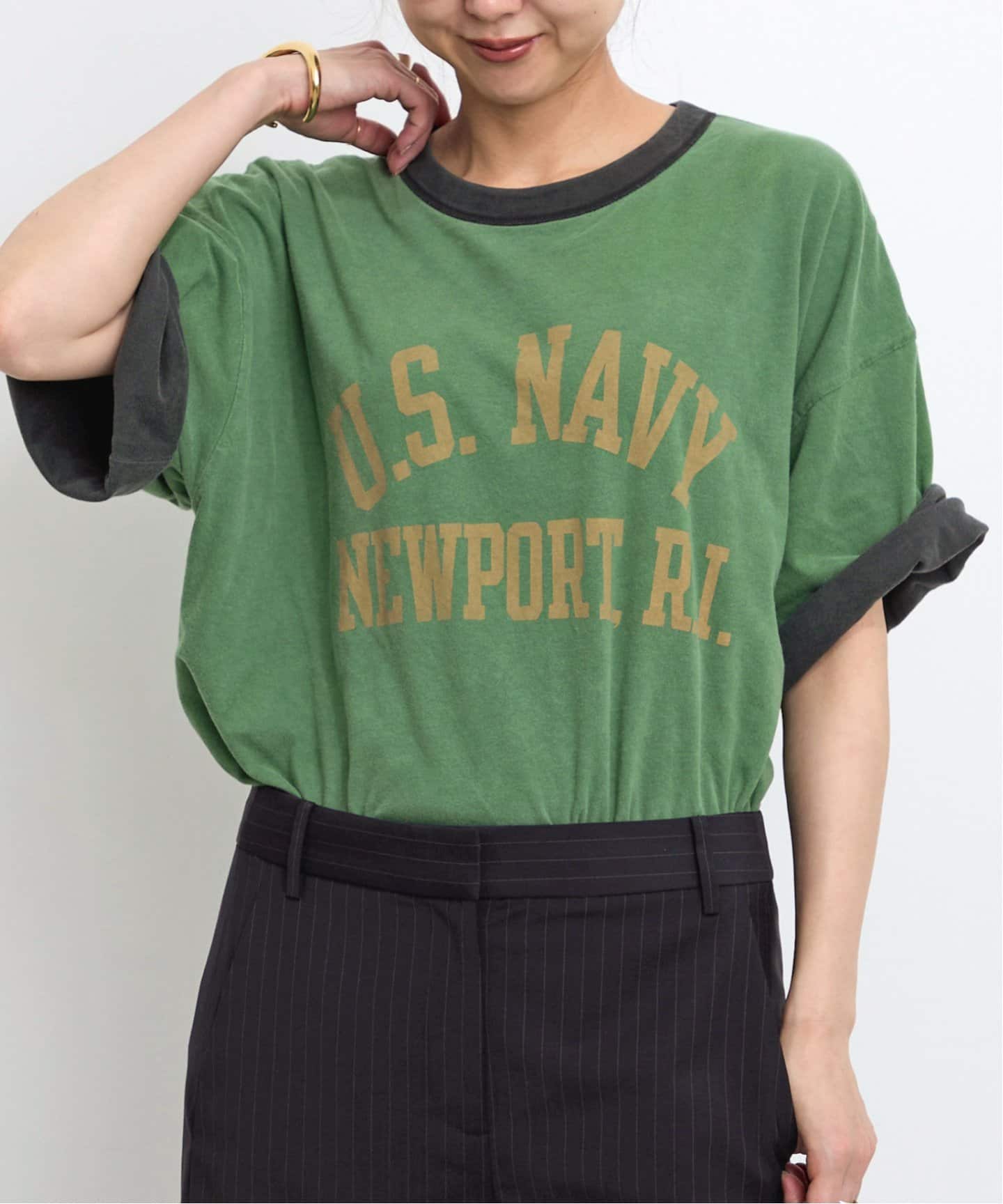 REMI RELIEF/レミ レリーフ】 Reversible T shirt（Tシャツ