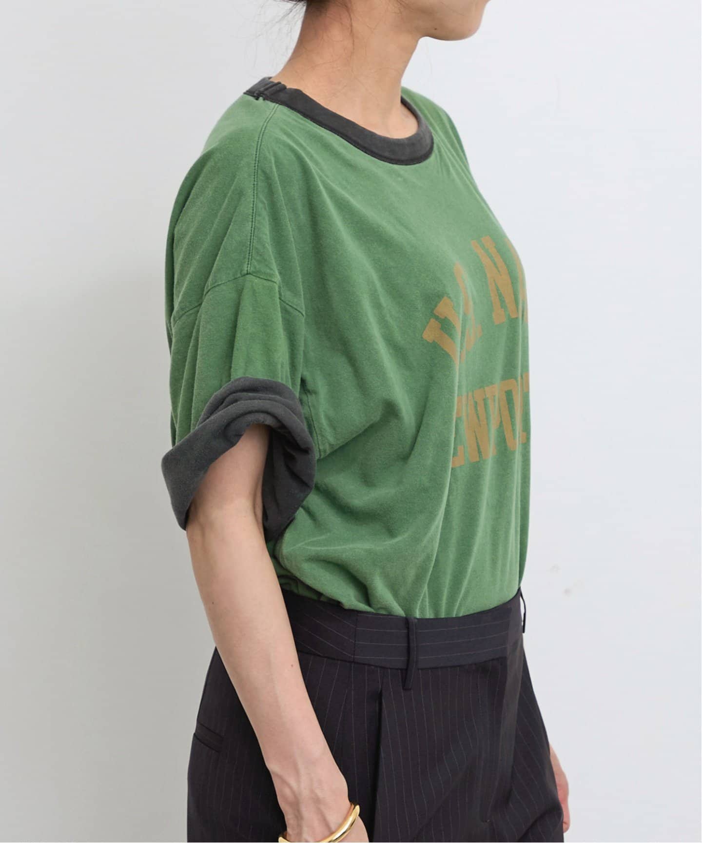REMI RELIEF/レミ レリーフ】 Reversible T shirt（Tシャツ