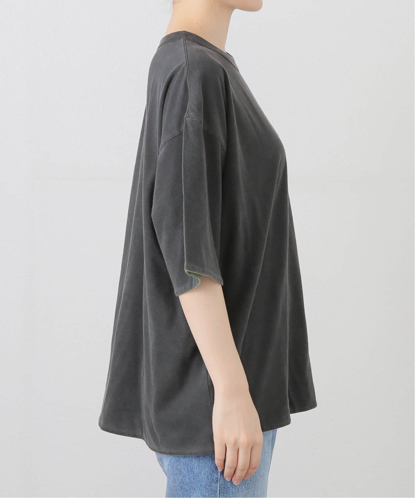 REMI RELIEF/レミ レリーフ】 Reversible T shirt（Tシャツ