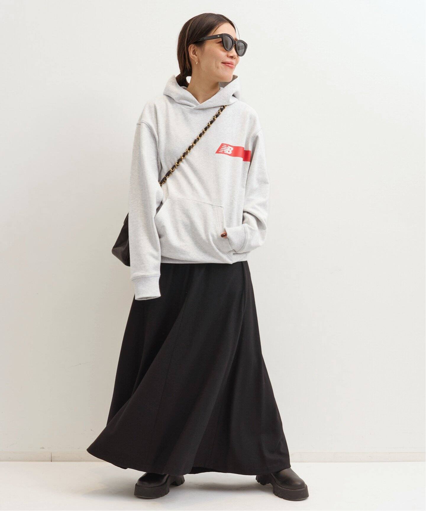 NEW BALANCE/ニューバランス】 Athleticsスウェットフーディー 