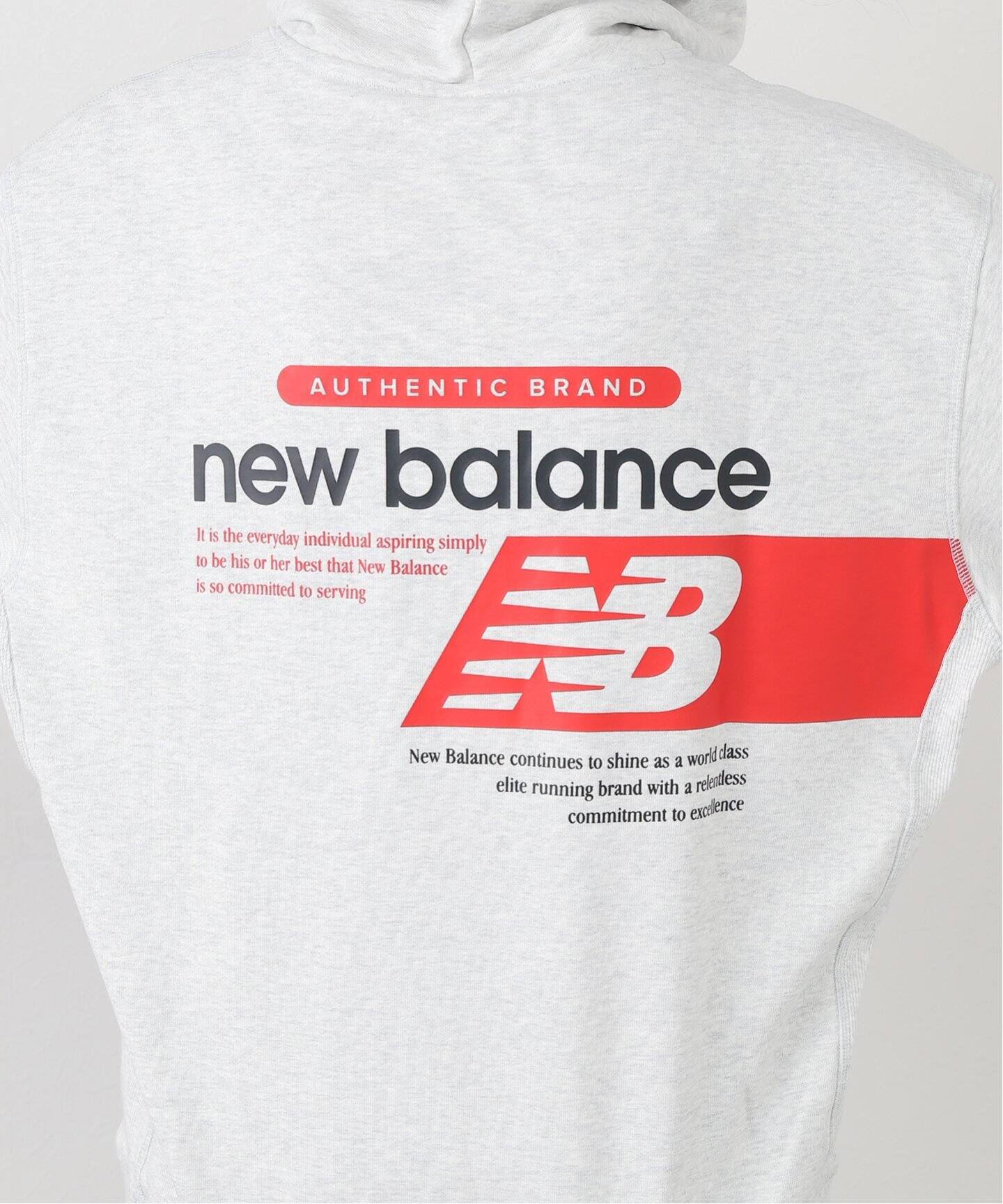 NEW BALANCE/ニューバランス】 Athleticsスウェットフーディー 