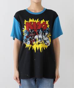 MADE WORN/メイド ウォン】 KISS Tee（Tシャツ／カットソー）｜L 
