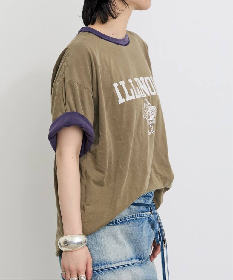 REMI RELIEF/レミ レリーフ】 Reversible T shirt（Tシャツ  