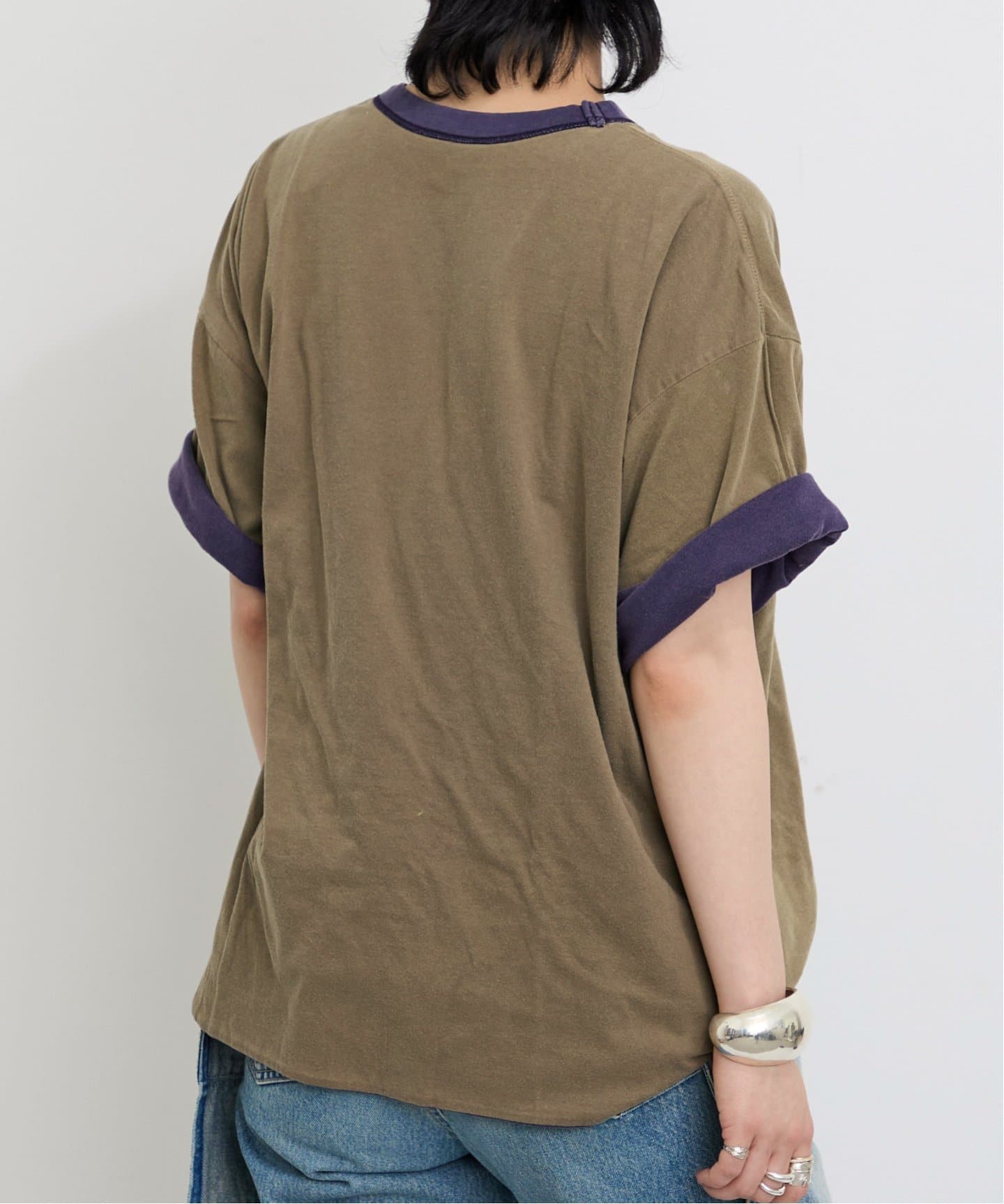 REMI RELIEF/レミ レリーフ】 Reversible T shirt（Tシャツ