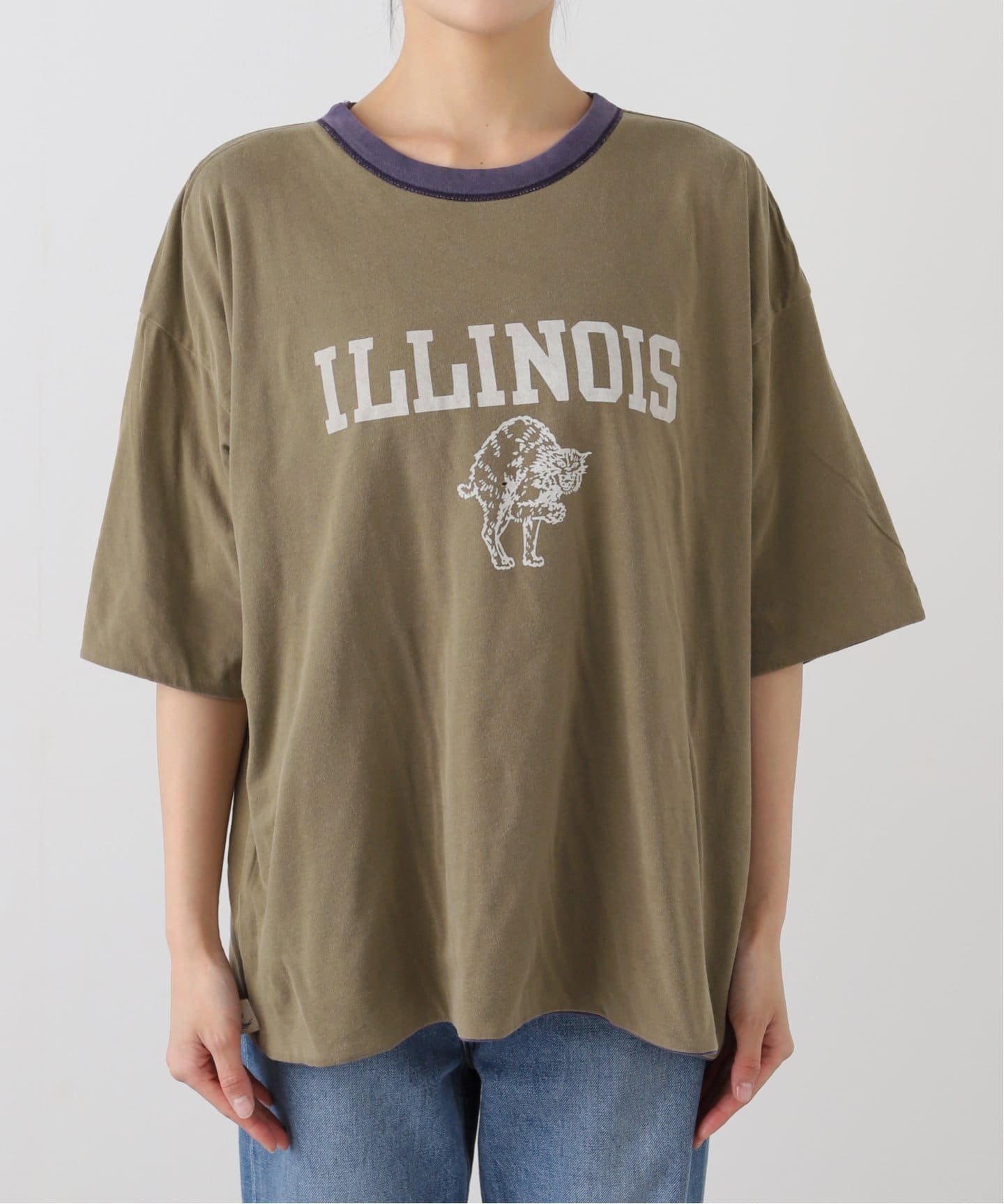REMI RELIEF/レミ レリーフ】 Reversible T shirt（Tシャツ