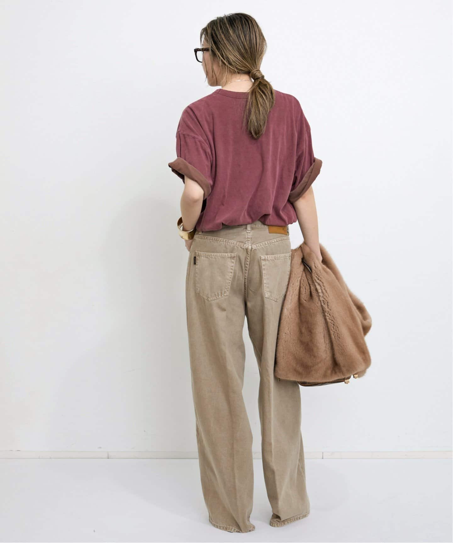 REMI RELIEF/レミ レリーフ】 Reversible T shirt（Tシャツ