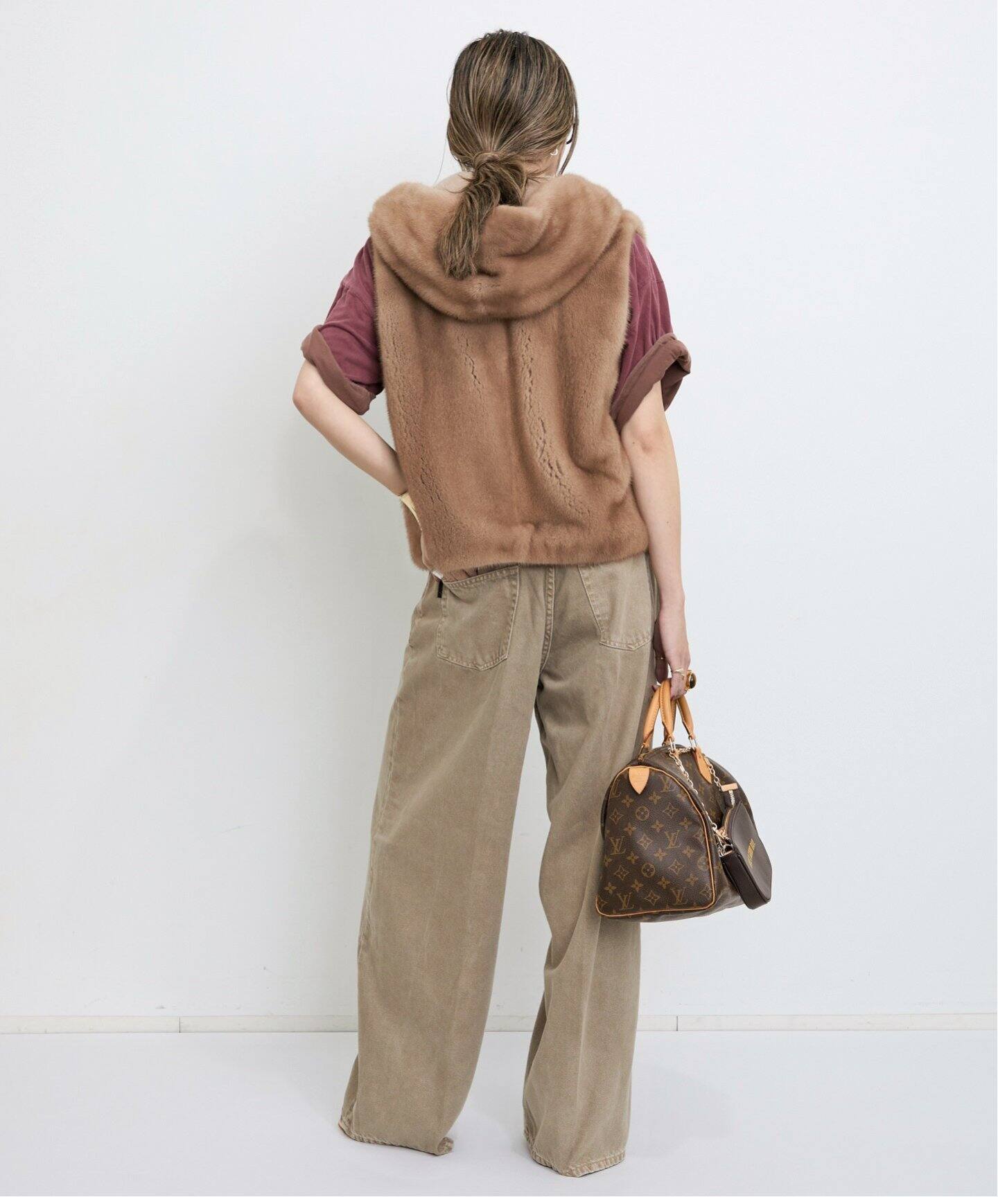 REMI RELIEF/レミ レリーフ】 Reversible T shirt（Tシャツ