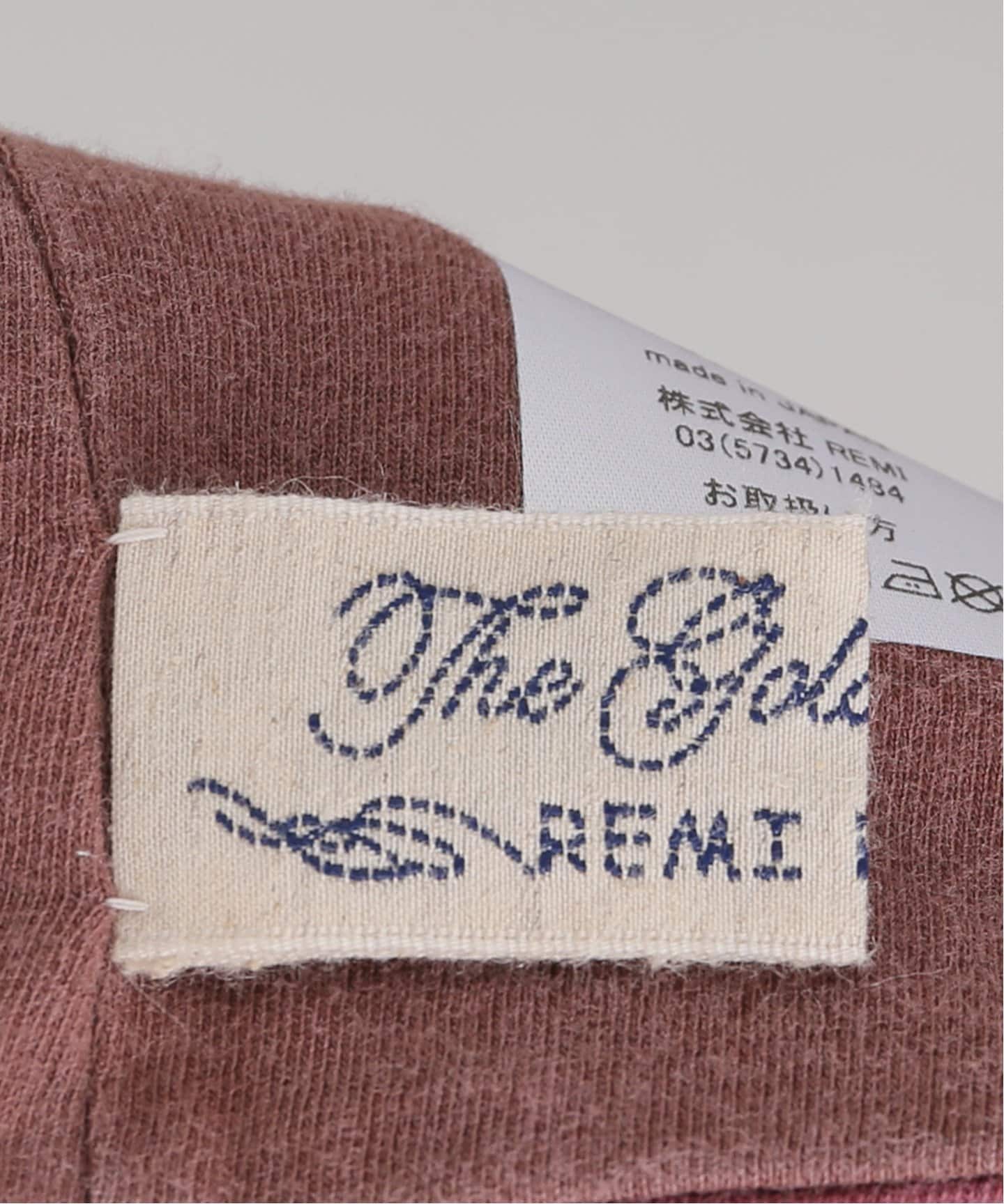 REMI RELIEF/レミ レリーフ】 Reversible T shirt（Tシャツ